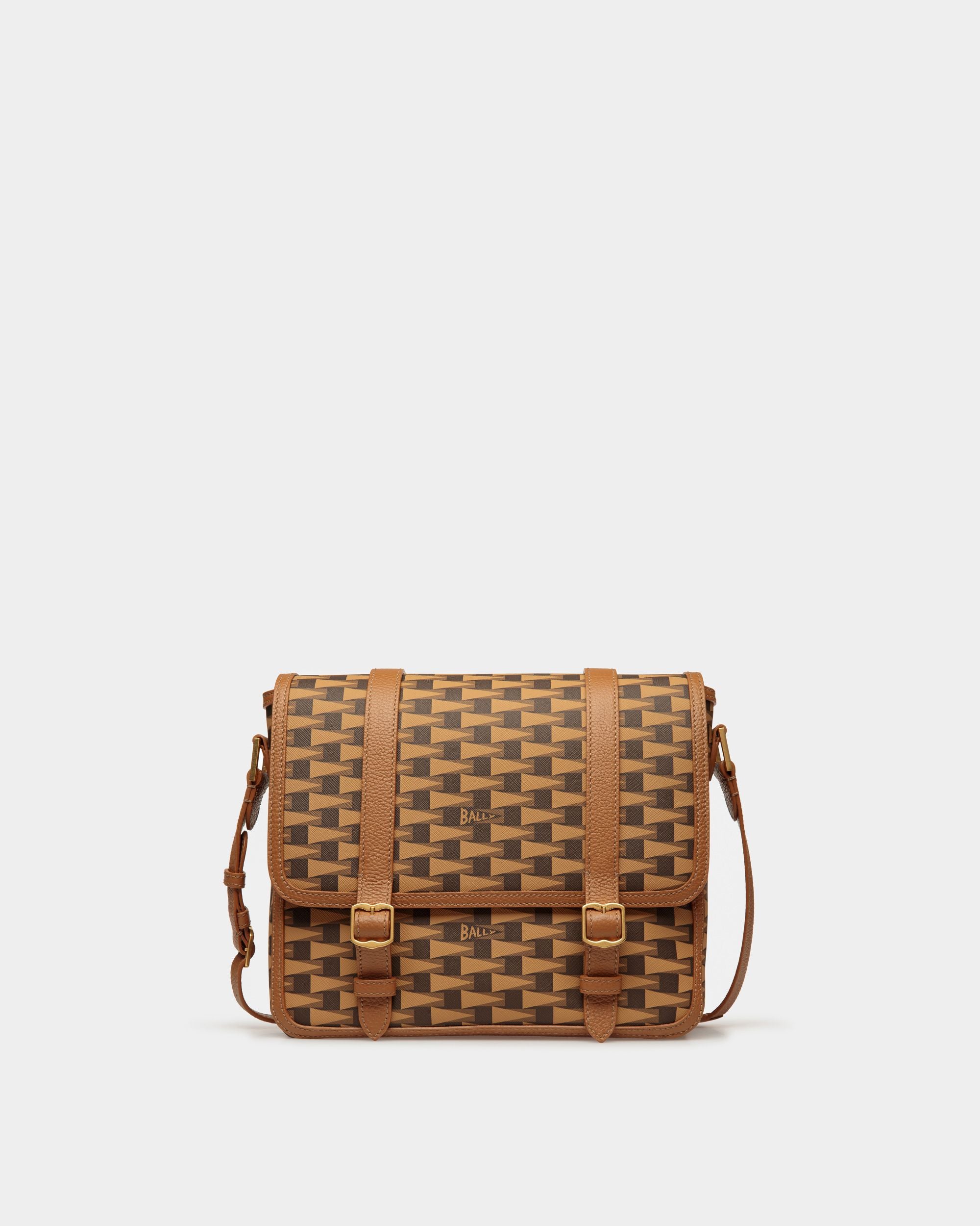 Pennant Messenger Bag In Desert TPU - Men's - Bally - 01