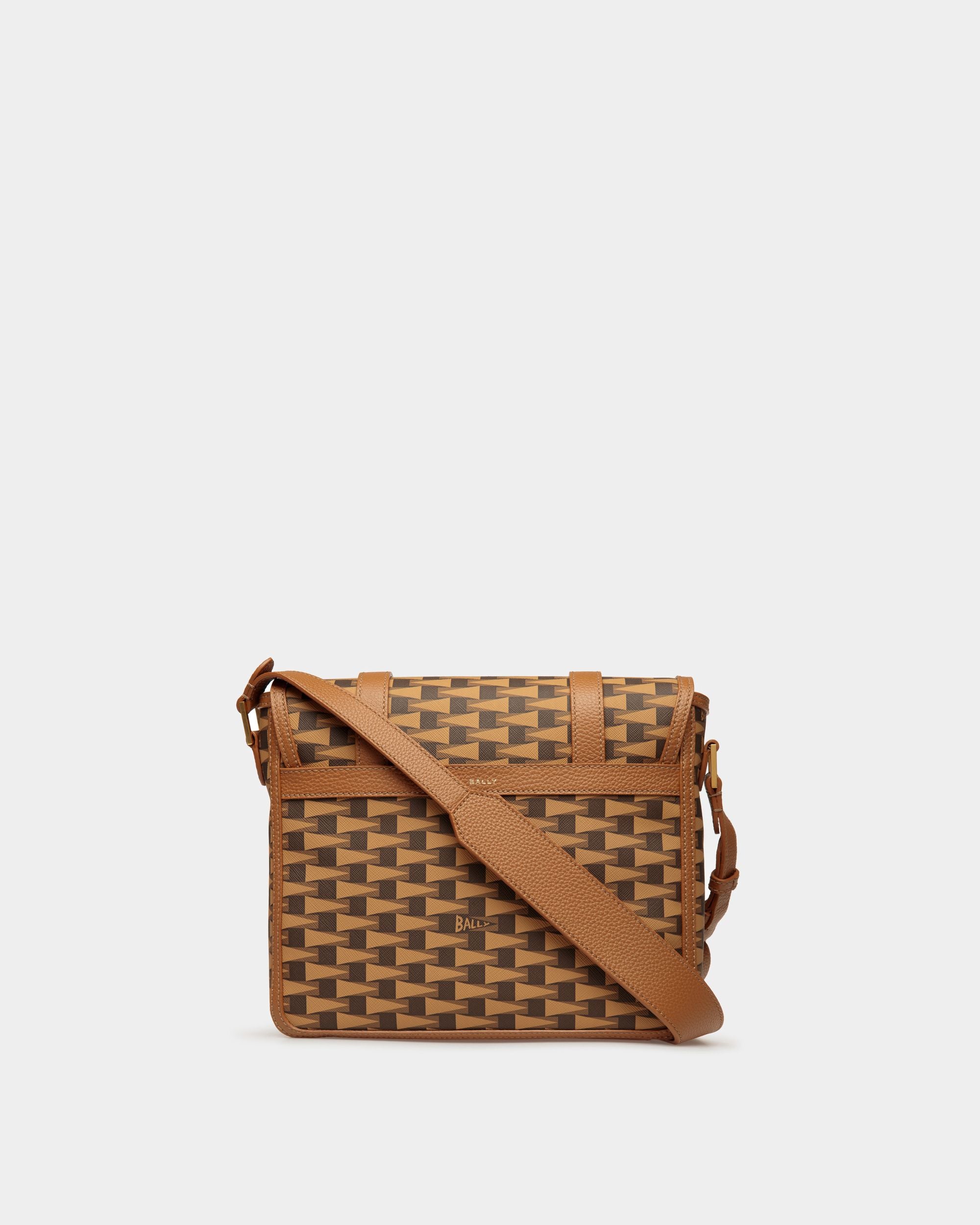 Pennant Messenger Bag In Desert TPU - Men's - Bally - 03