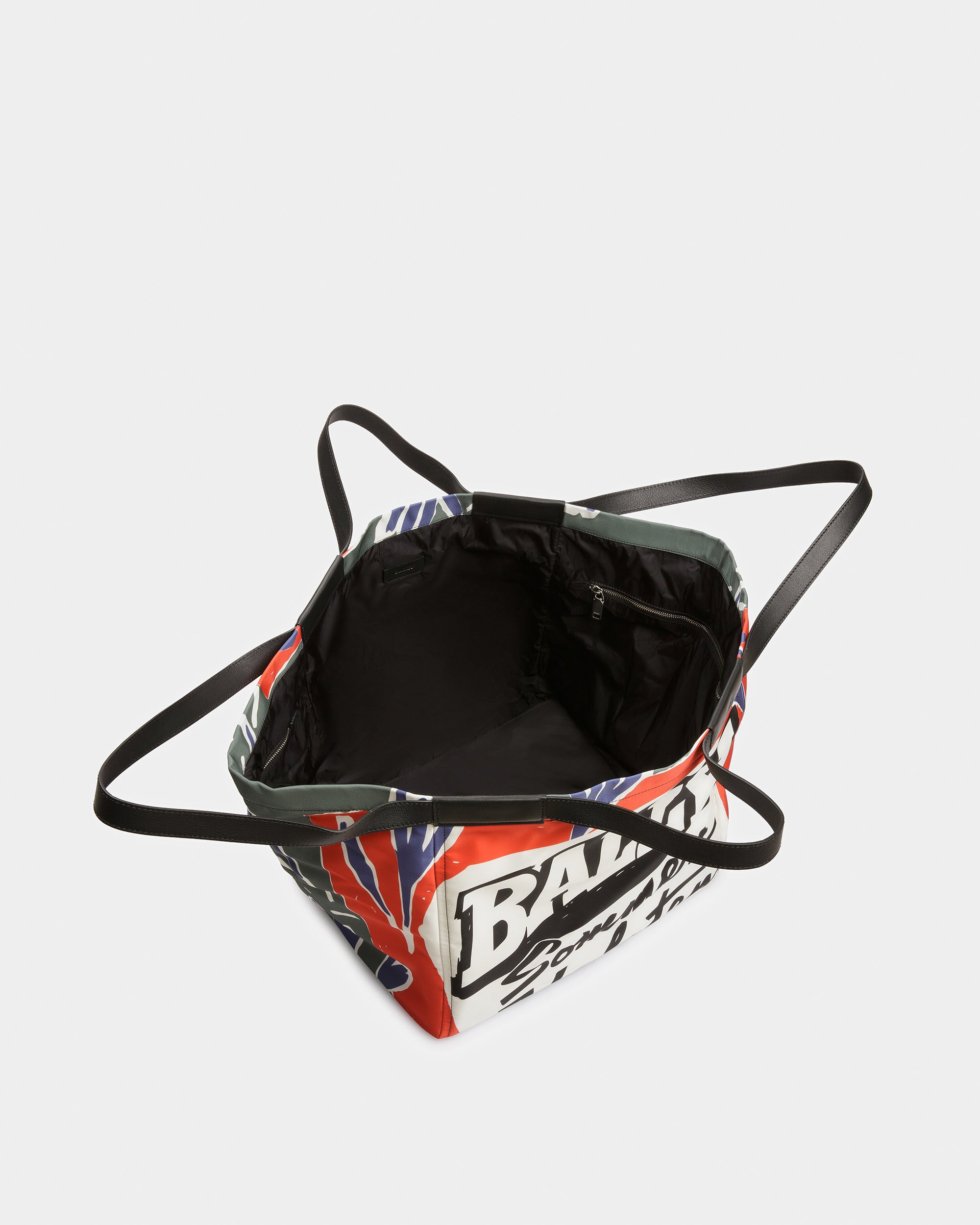 Billboard Nylon And Fabric Tote In Sage - Men's - Bally - 05
