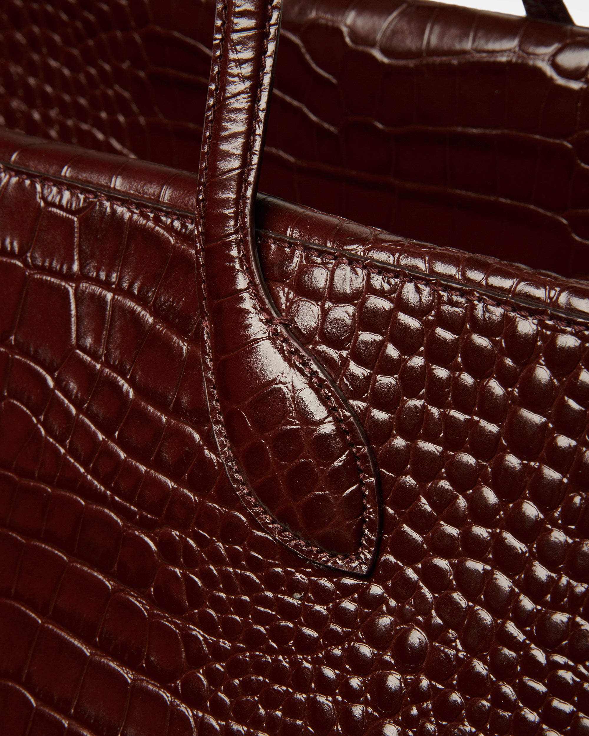 Cal Large Weekender In Crocodile Embossed - Men's - Bally - 06