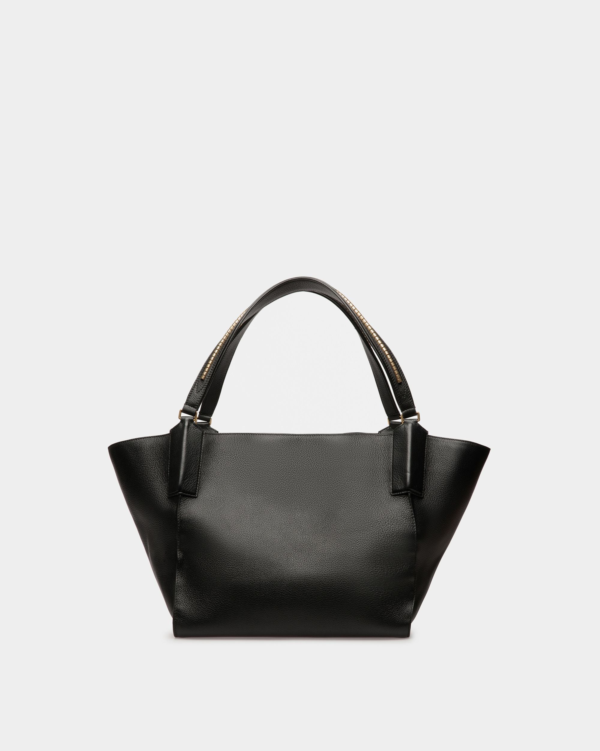 Arkle Large Shopper In Black Leather - Men's - Bally - 03