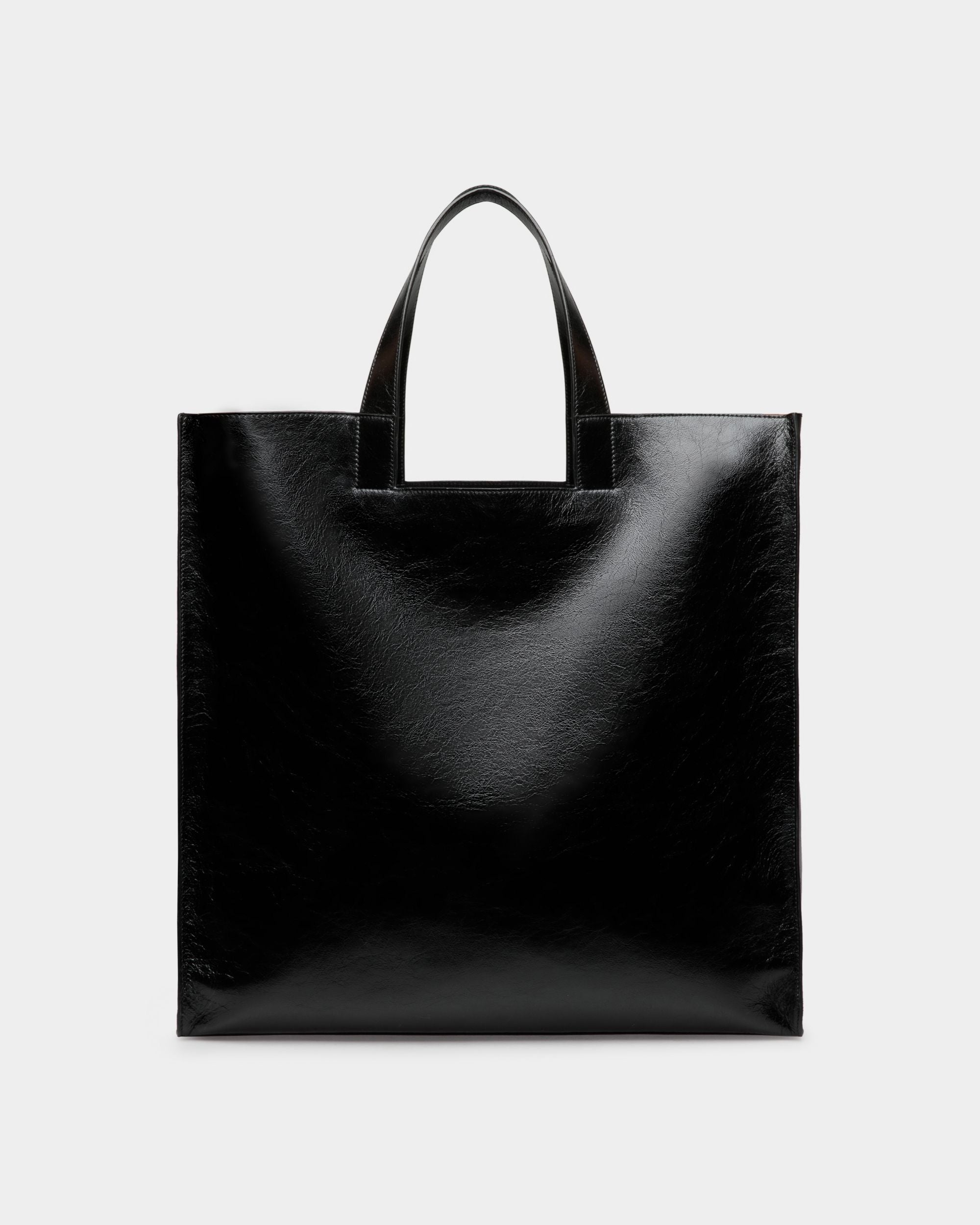 Easy Bally Tote in Black Leather - Men's - Bally - 03