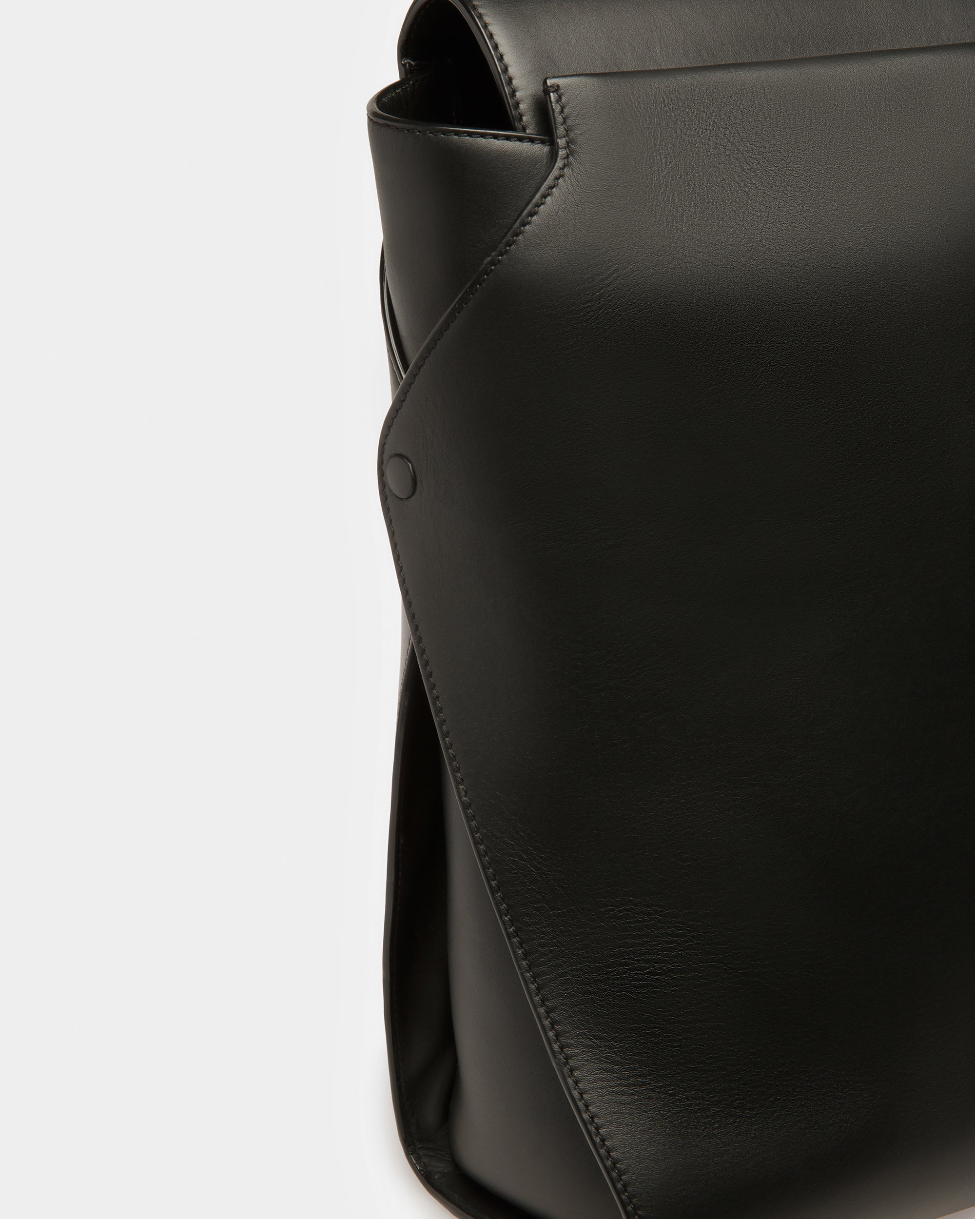 Azorin Leather Backpack In Black - Men's - Bally - 05