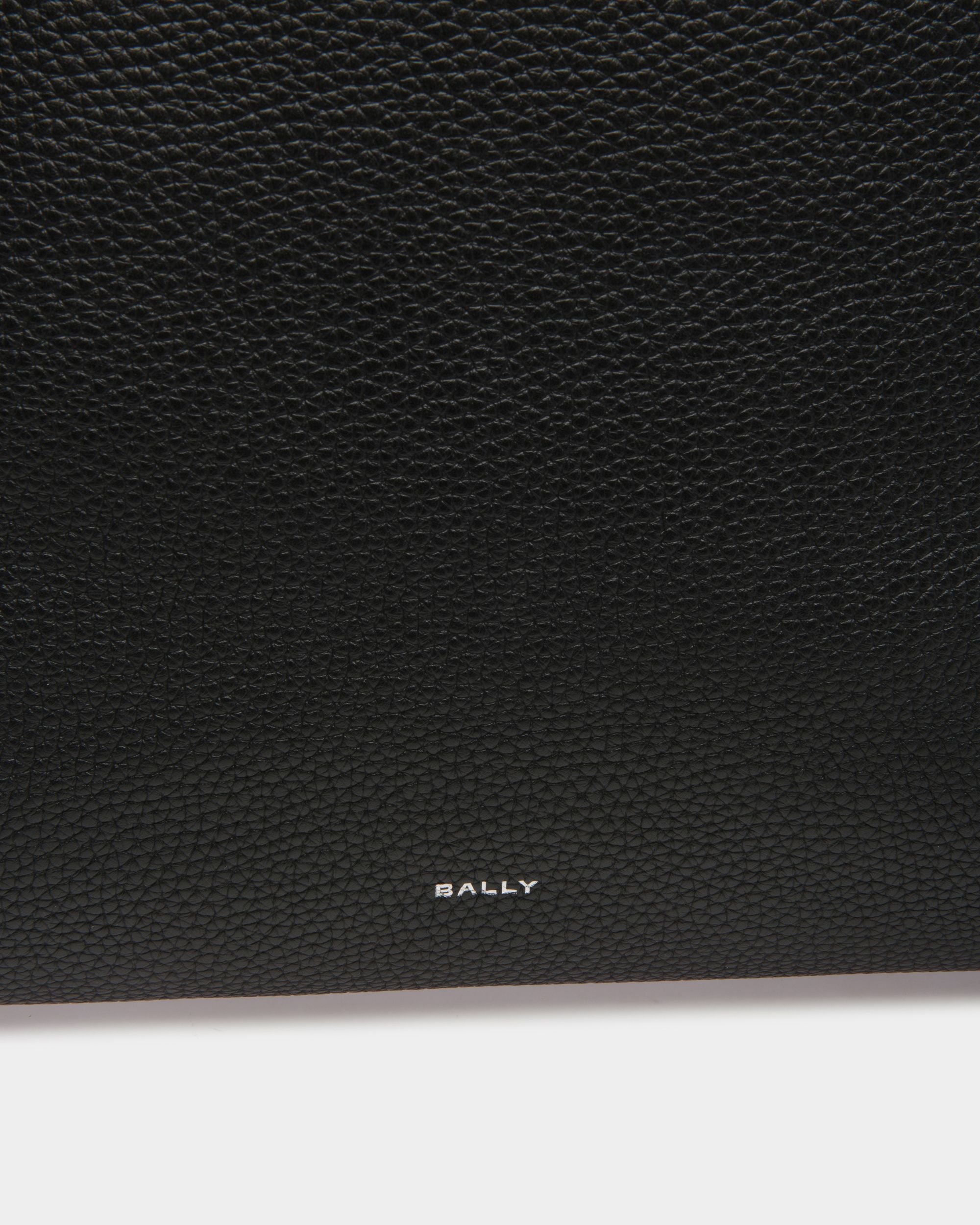 Lago Backpack In Black Leather - Men's - Bally - 05
