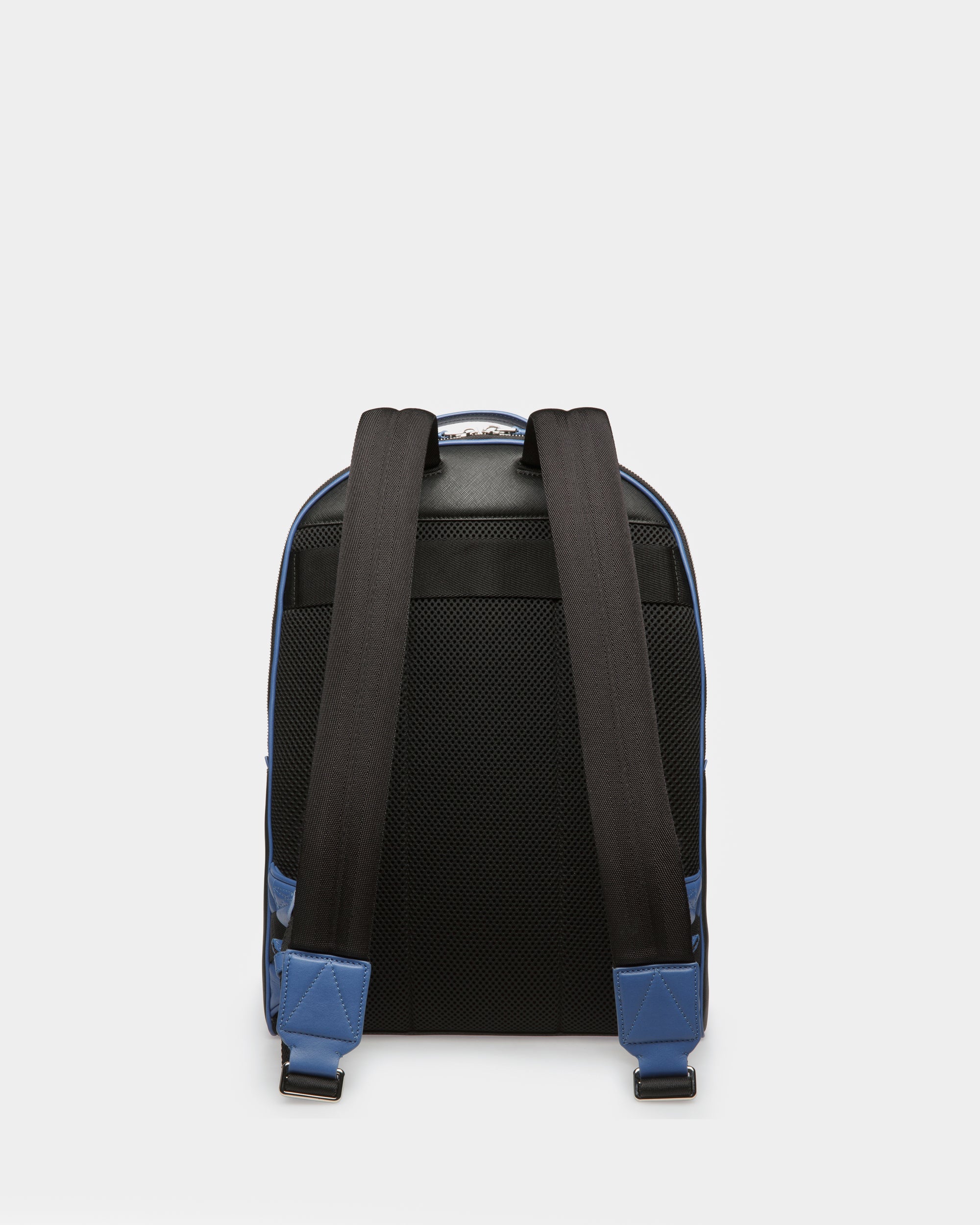 Mavrick Backpack In Black And Blue Neon - Men's - Bally - 02