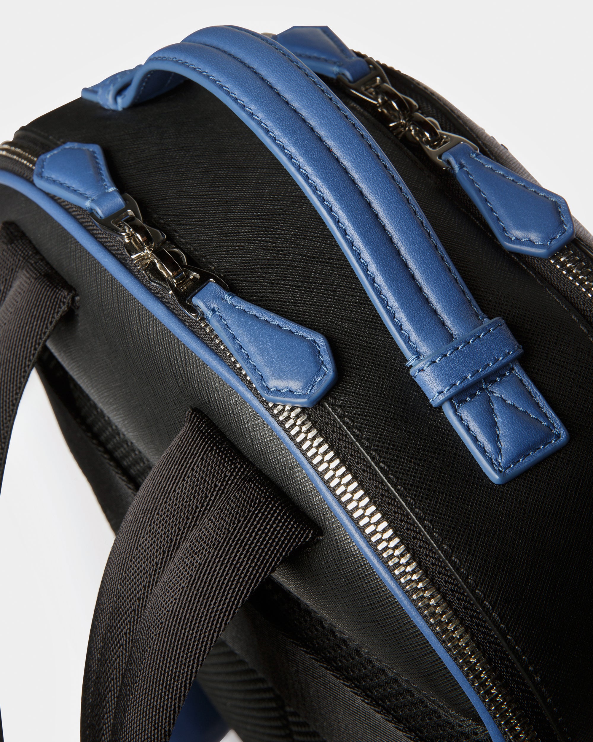 Mavrick Backpack In Black And Blue Neon - Men's - Bally - 09