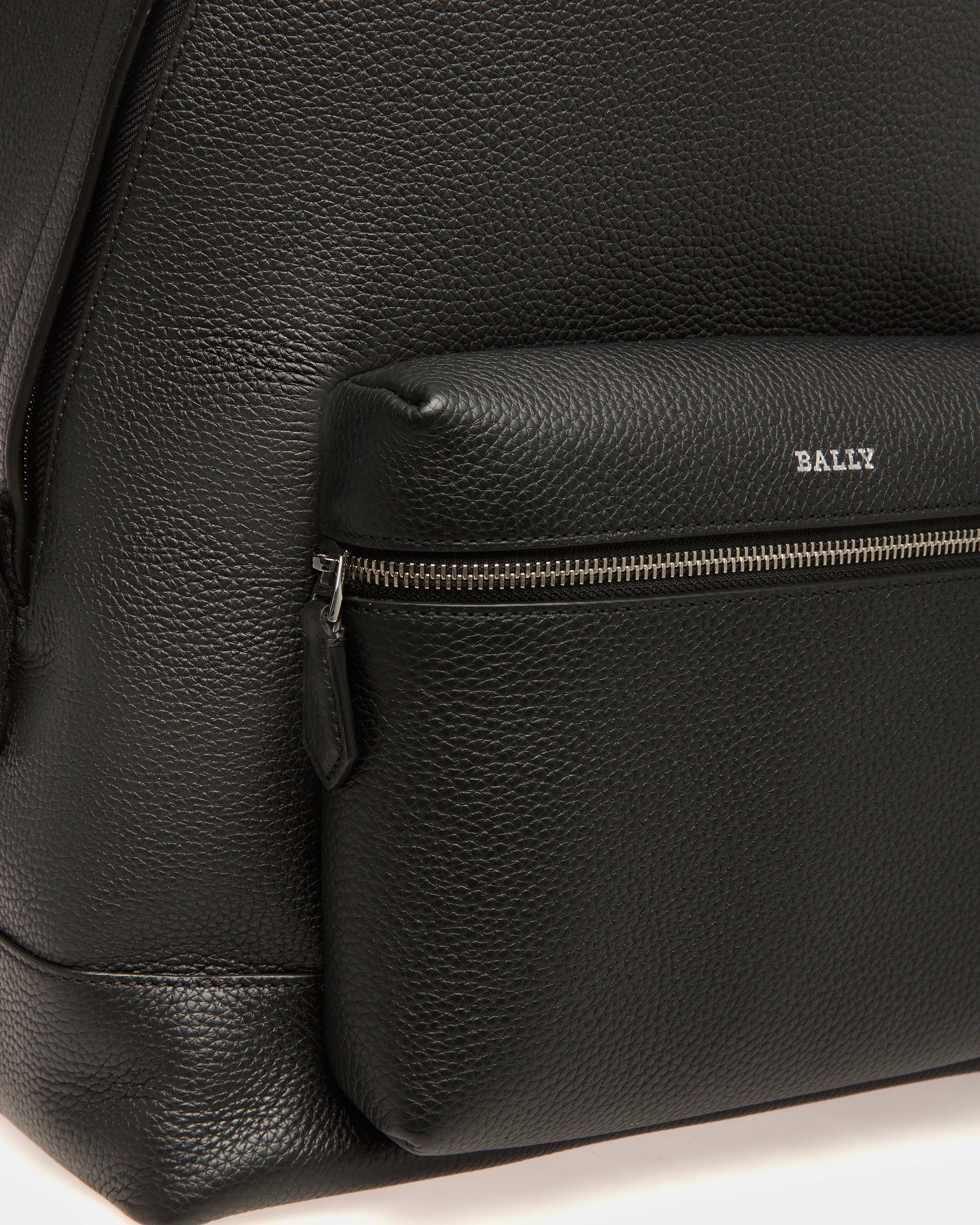 Harper Leather Backpack In Black - Men's - Bally - 05