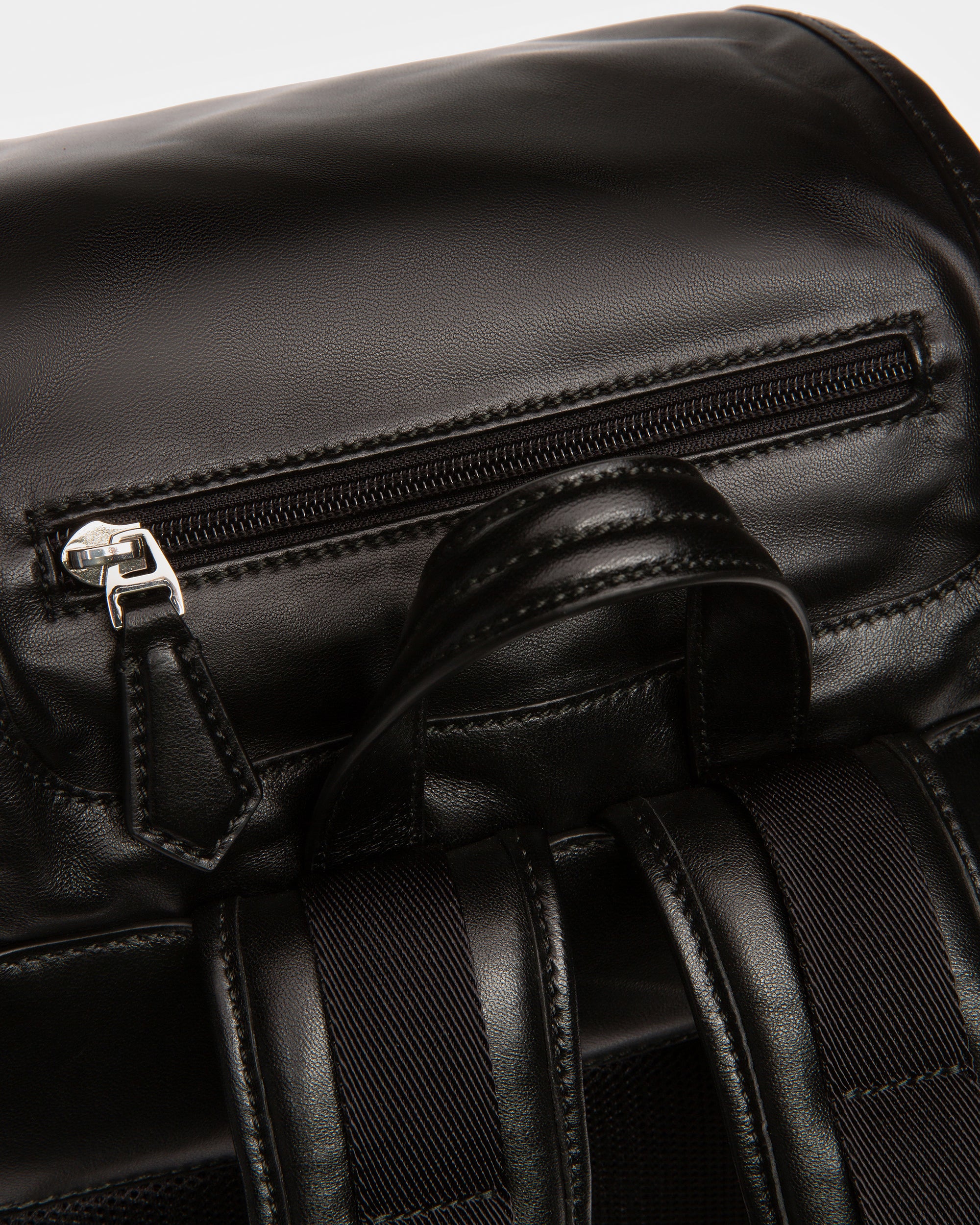 Athor Leather Backpack In Black - Men's - Bally - 08