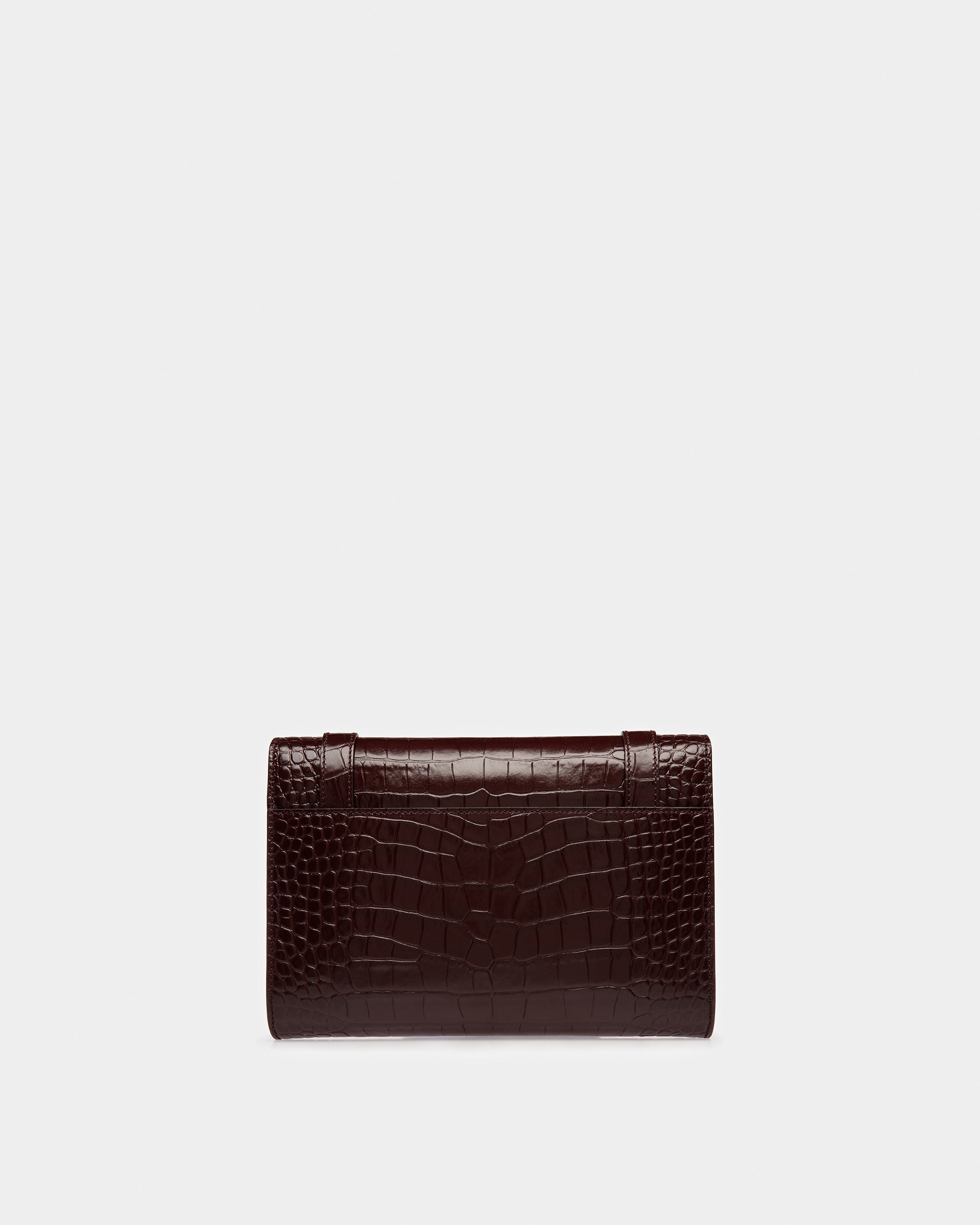 Oxford Clutch In Crocodile Embossed - Men's - Bally - 03