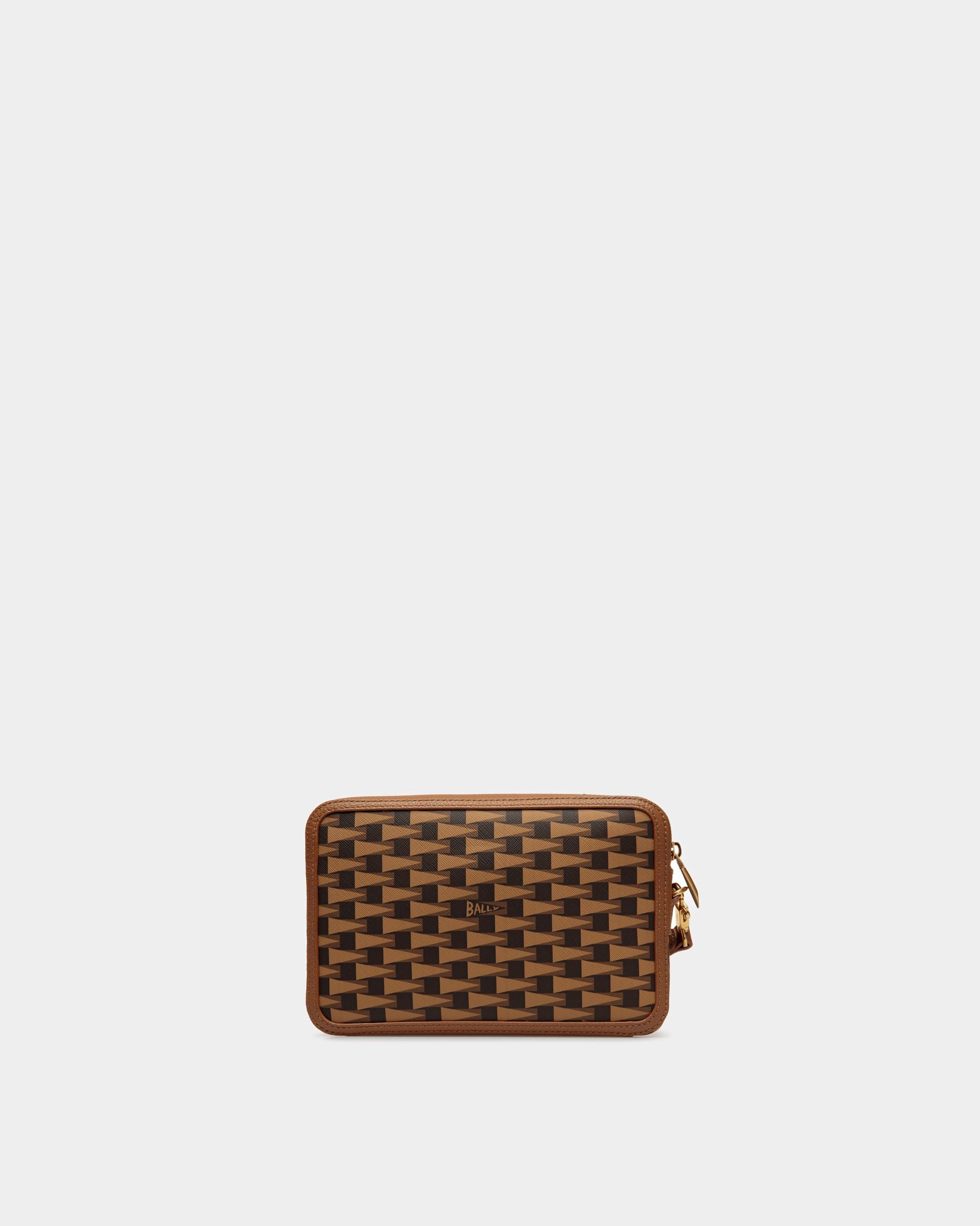 Pennant Clutch In Desert TPU - Men's - Bally - 03