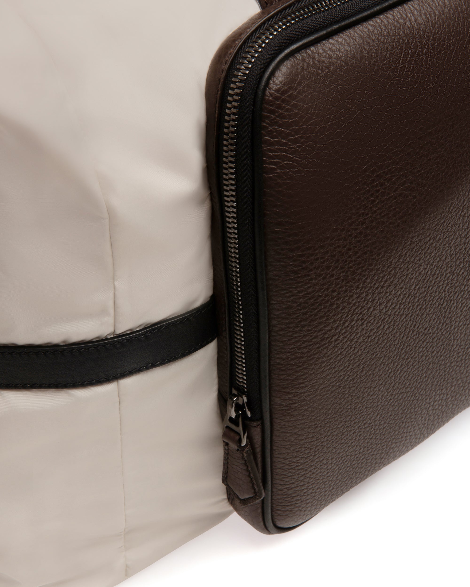 Balten Recycled Nylon Weekender In Denty White - Men's - Bally - 05