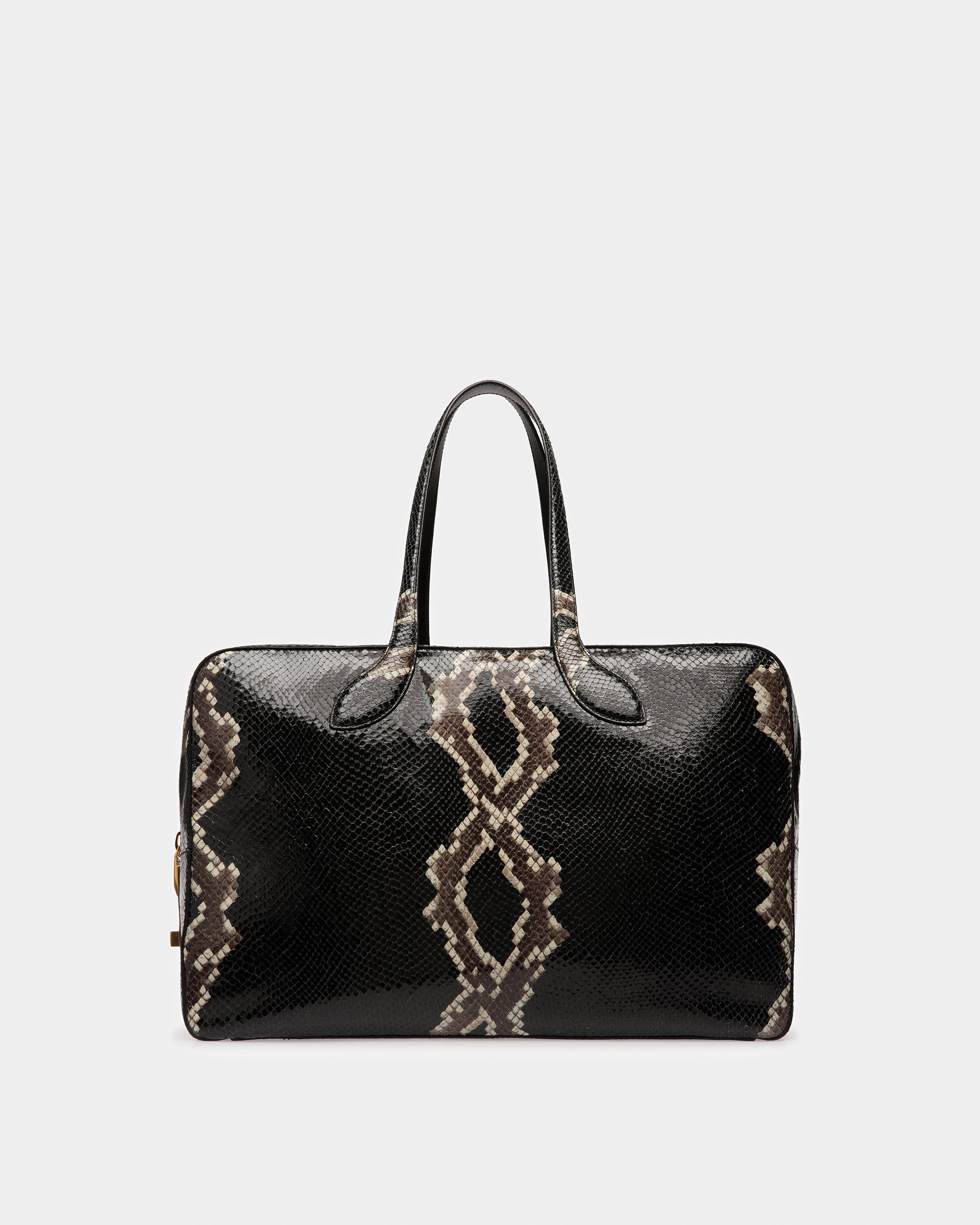 Lago Weekender Bag In Python Print - Men's - Bally - 01