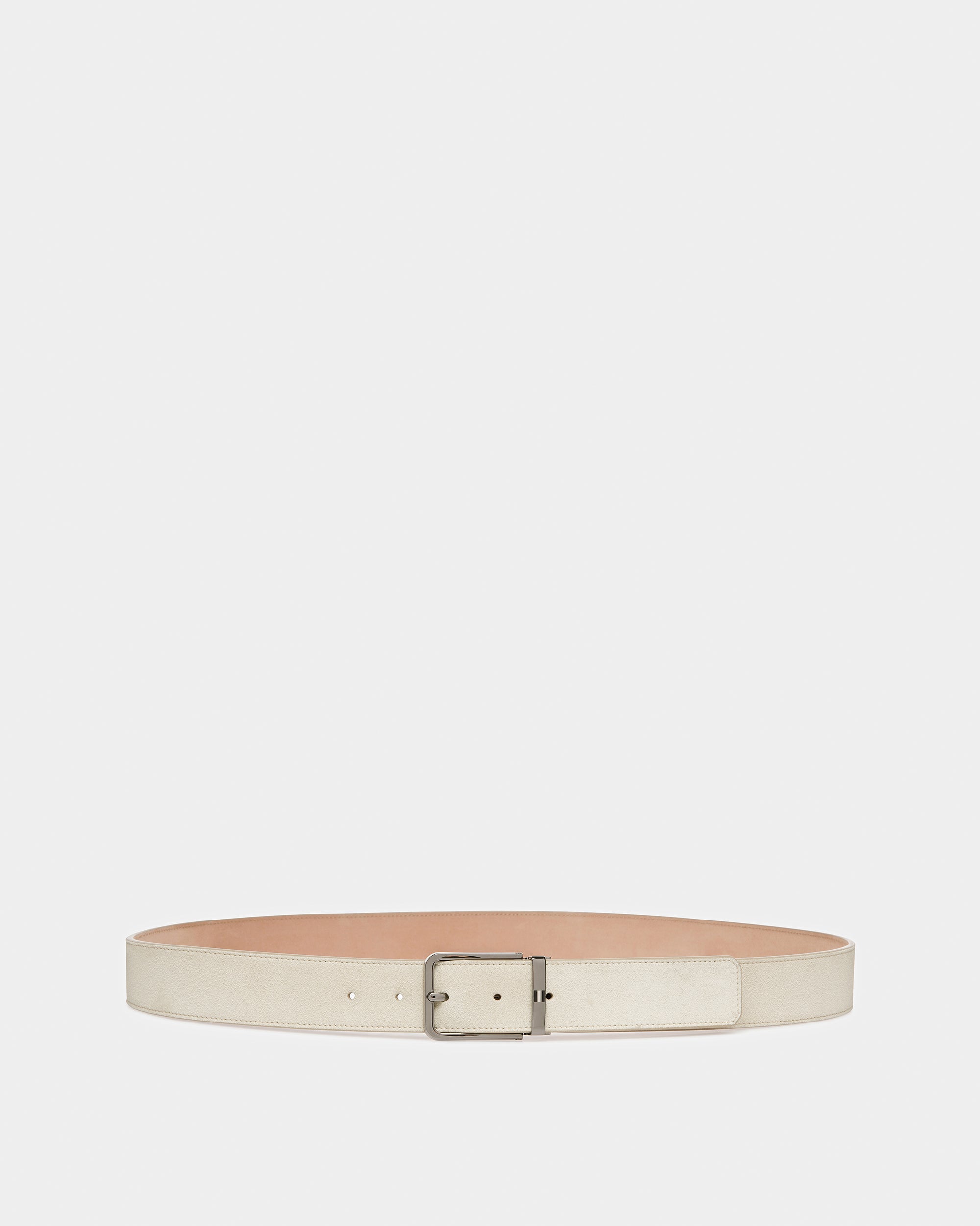 Arkin Leather 35Mm Belt In Fossil - Men's - Bally - 01