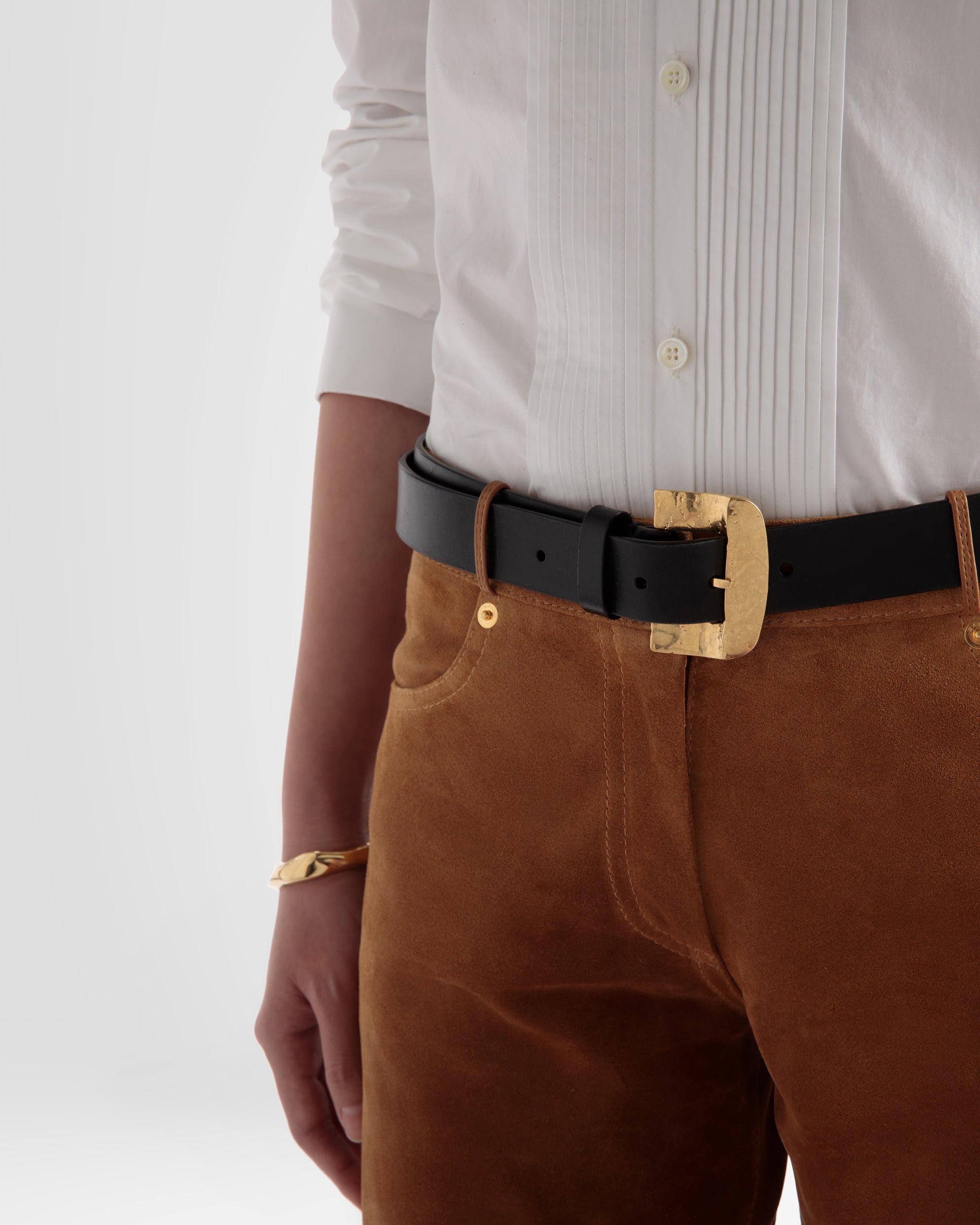Averil Leather 30mm Belt - Men's - Bally - 03
