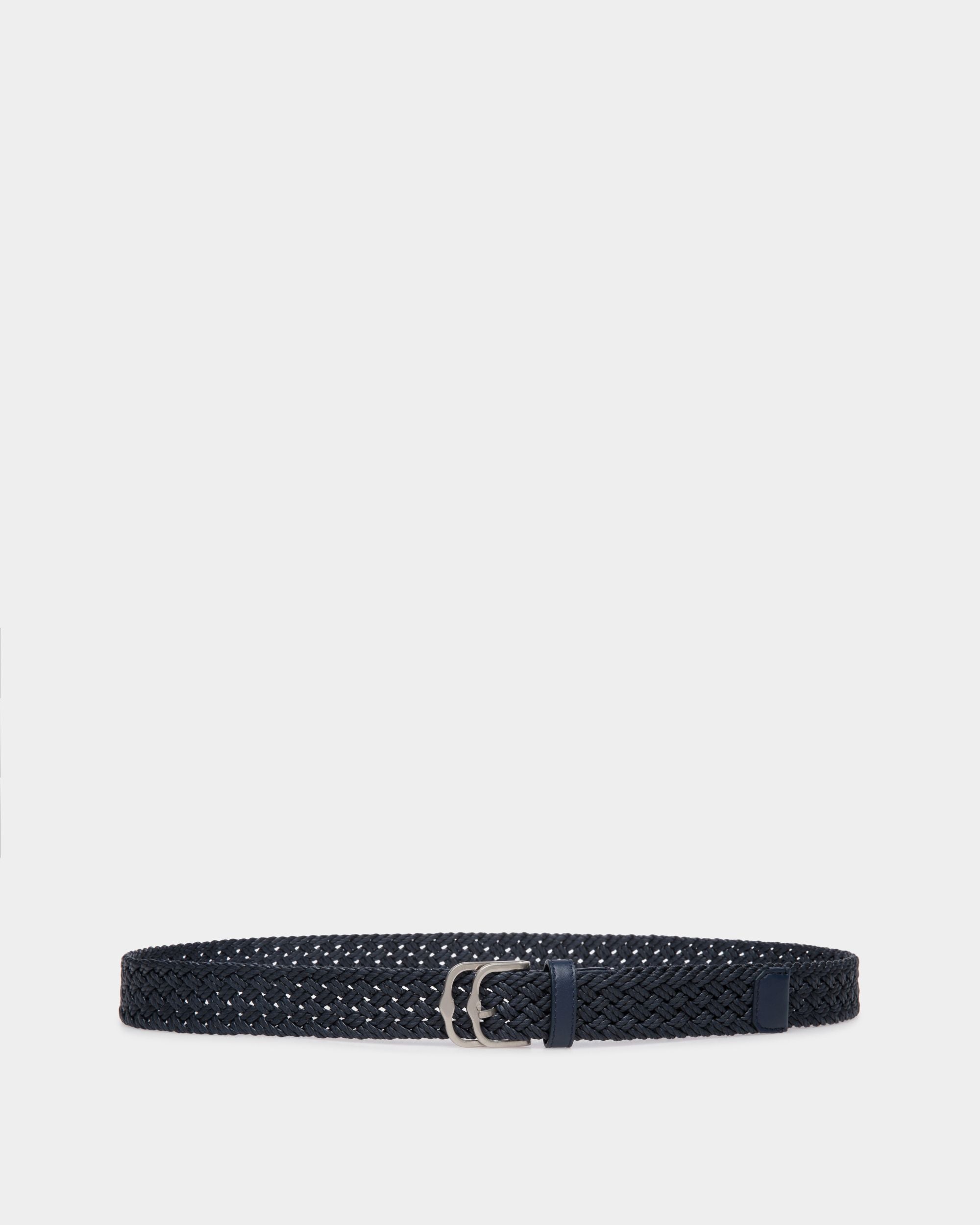 Embert 30mm Belt in Fabric And Leather - Men's - Bally - 01