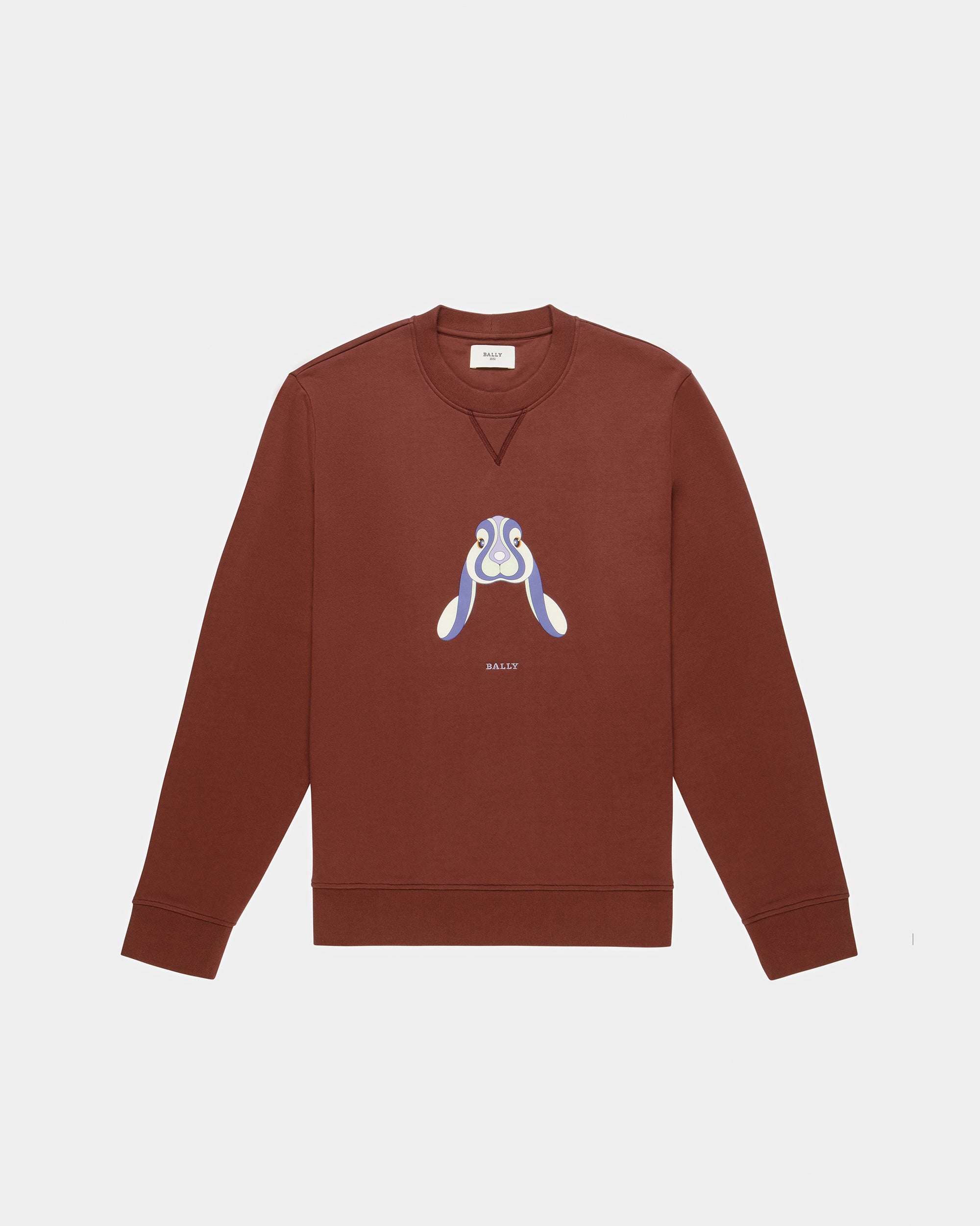 Rabbit Logo Sweatshirt - Men's - Bally - 05