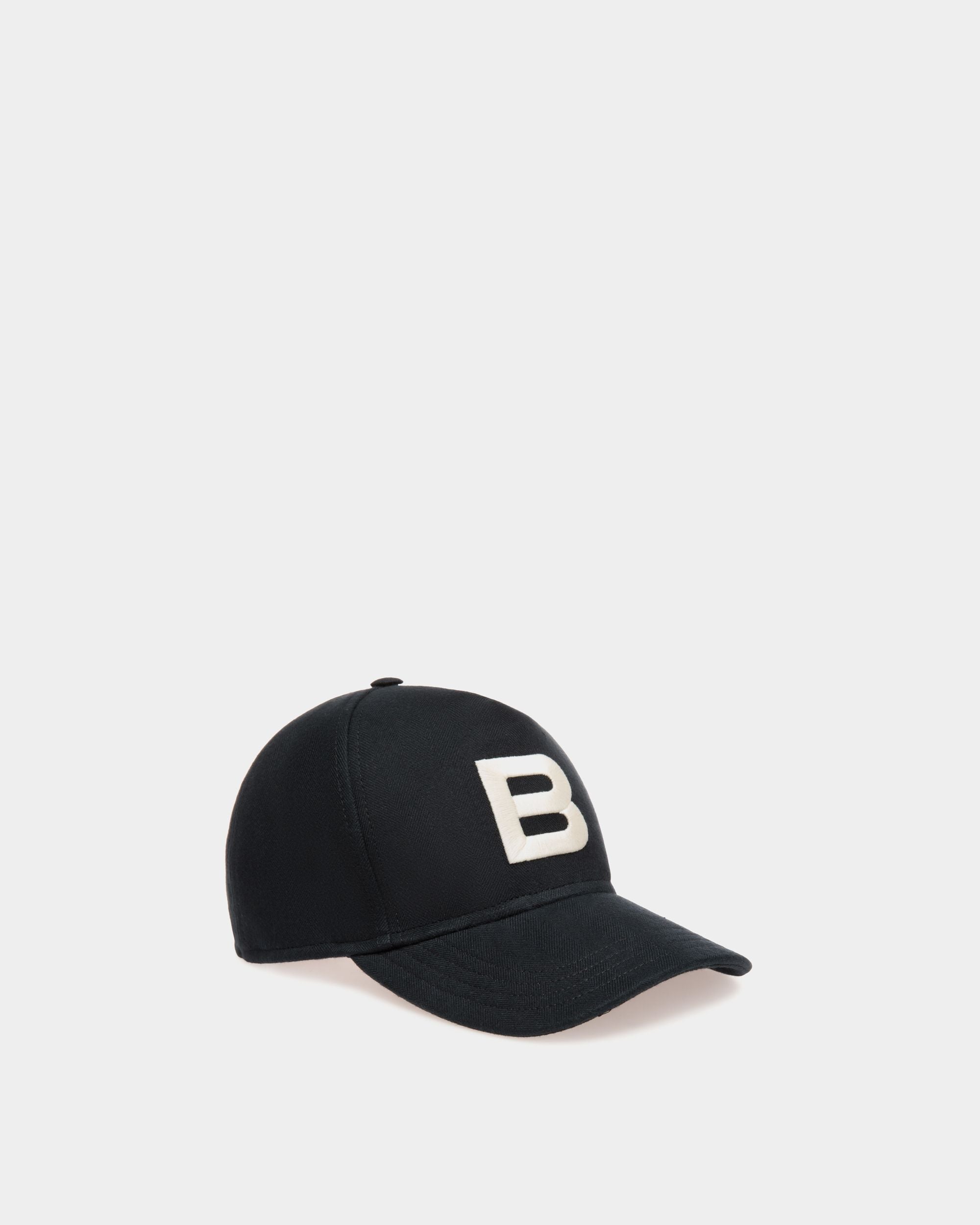 Adrien Brody Travel Collection Baseball Hat In Black Cotton - Men's - Bally - 01