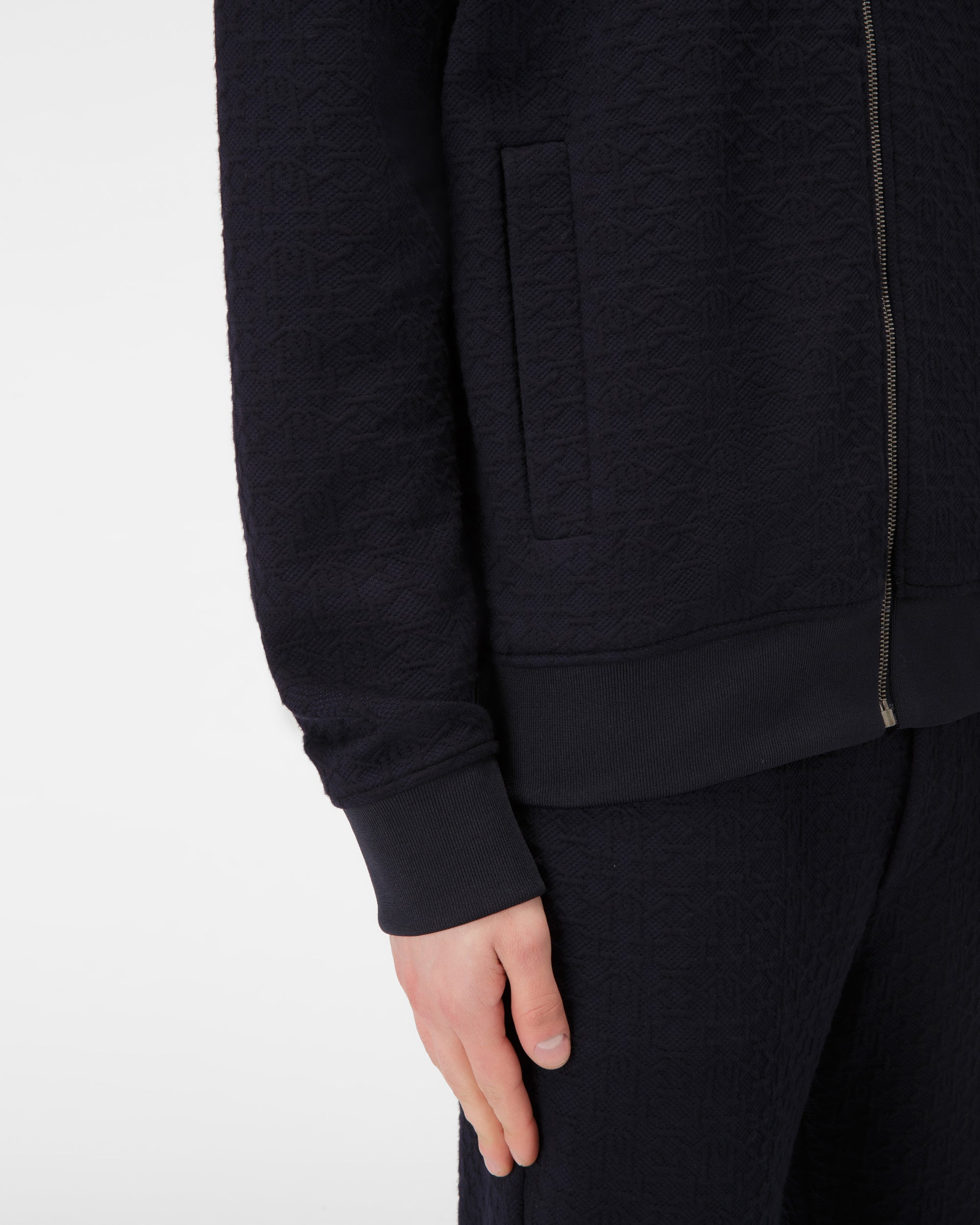 Polyamide Bomber Jacket In Black - Men's - Bally - 02