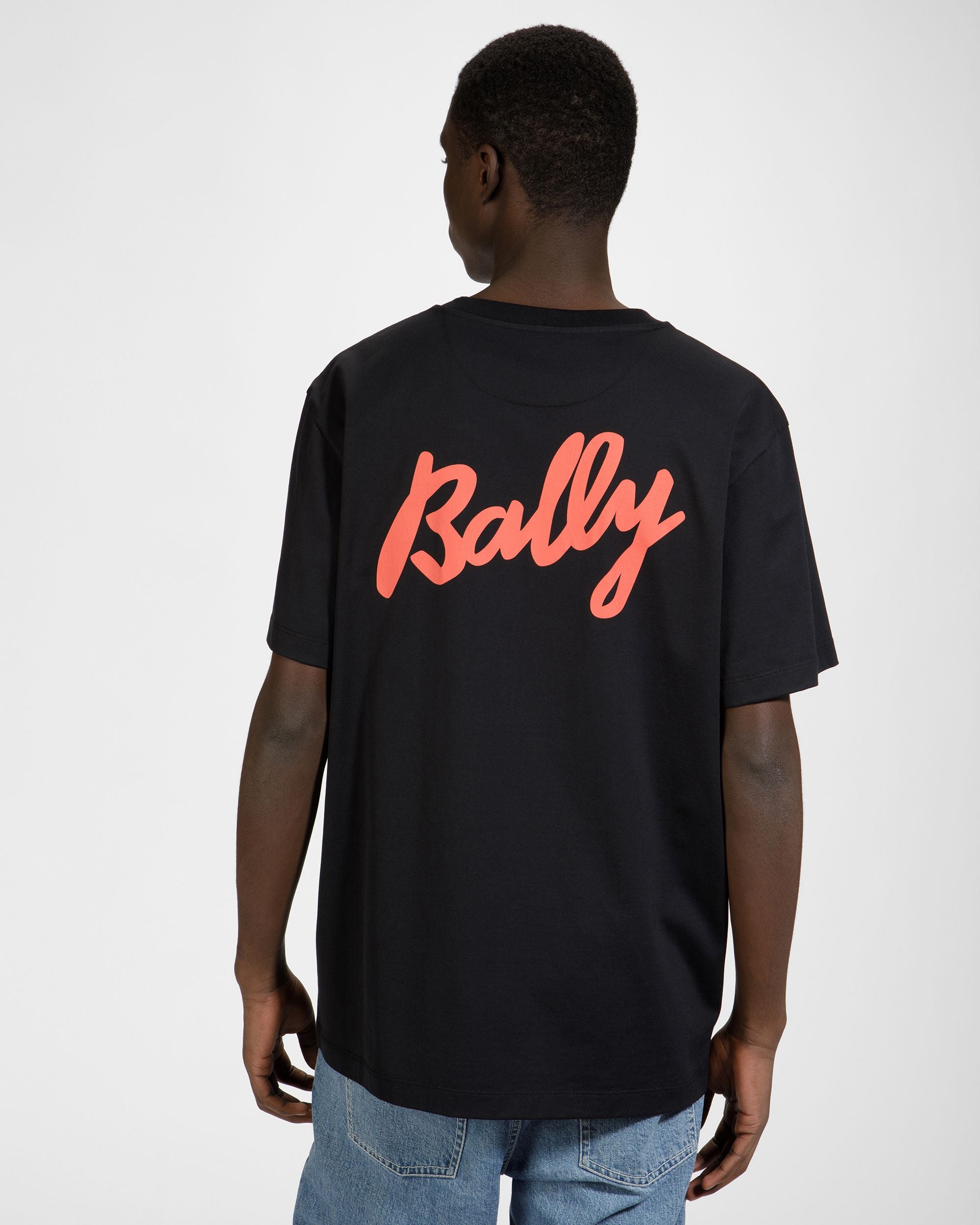 Cotton T-Shirt - Men's - Bally - 05