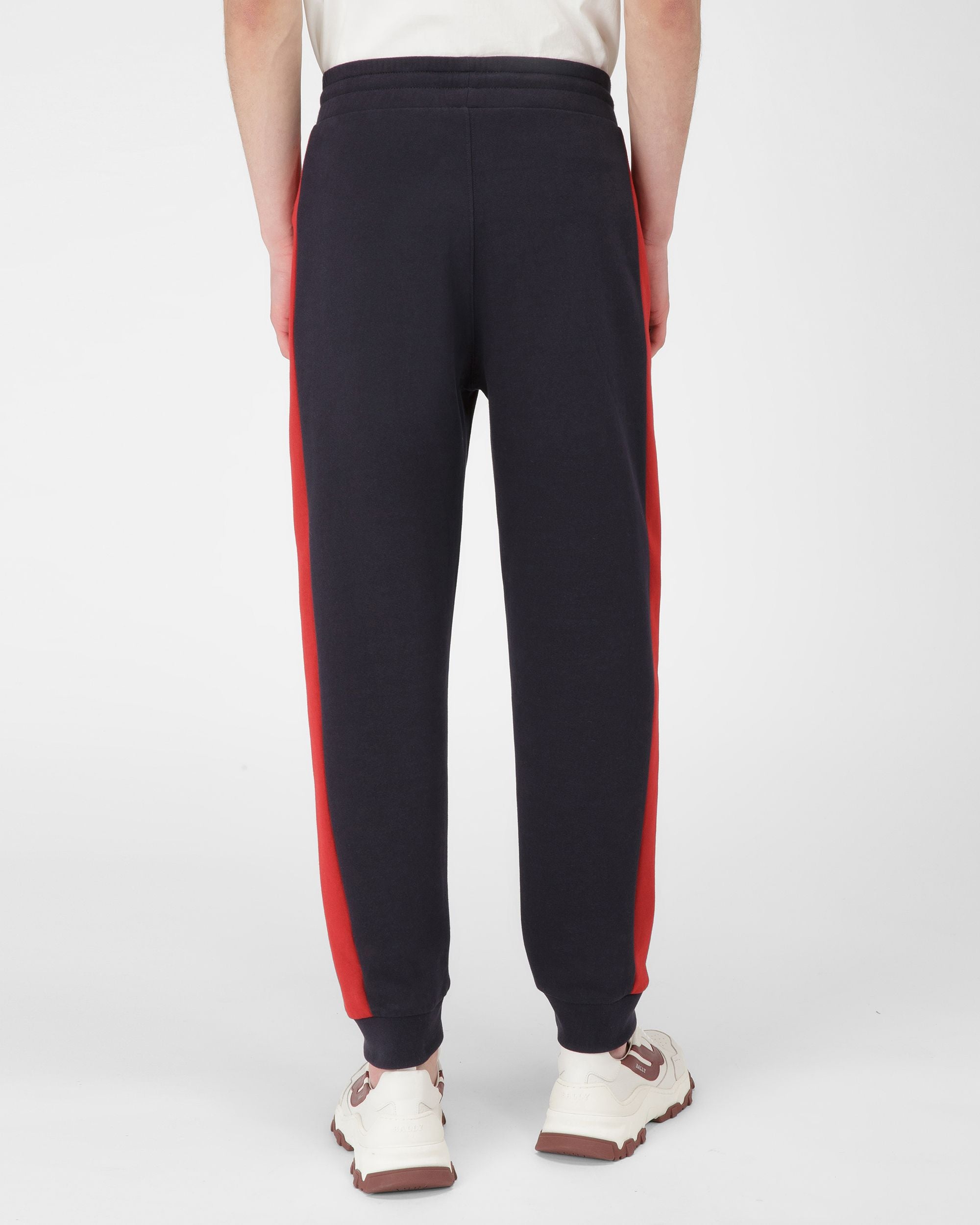 Contrast Stripe Sweatpants - Men's - Bally - 05