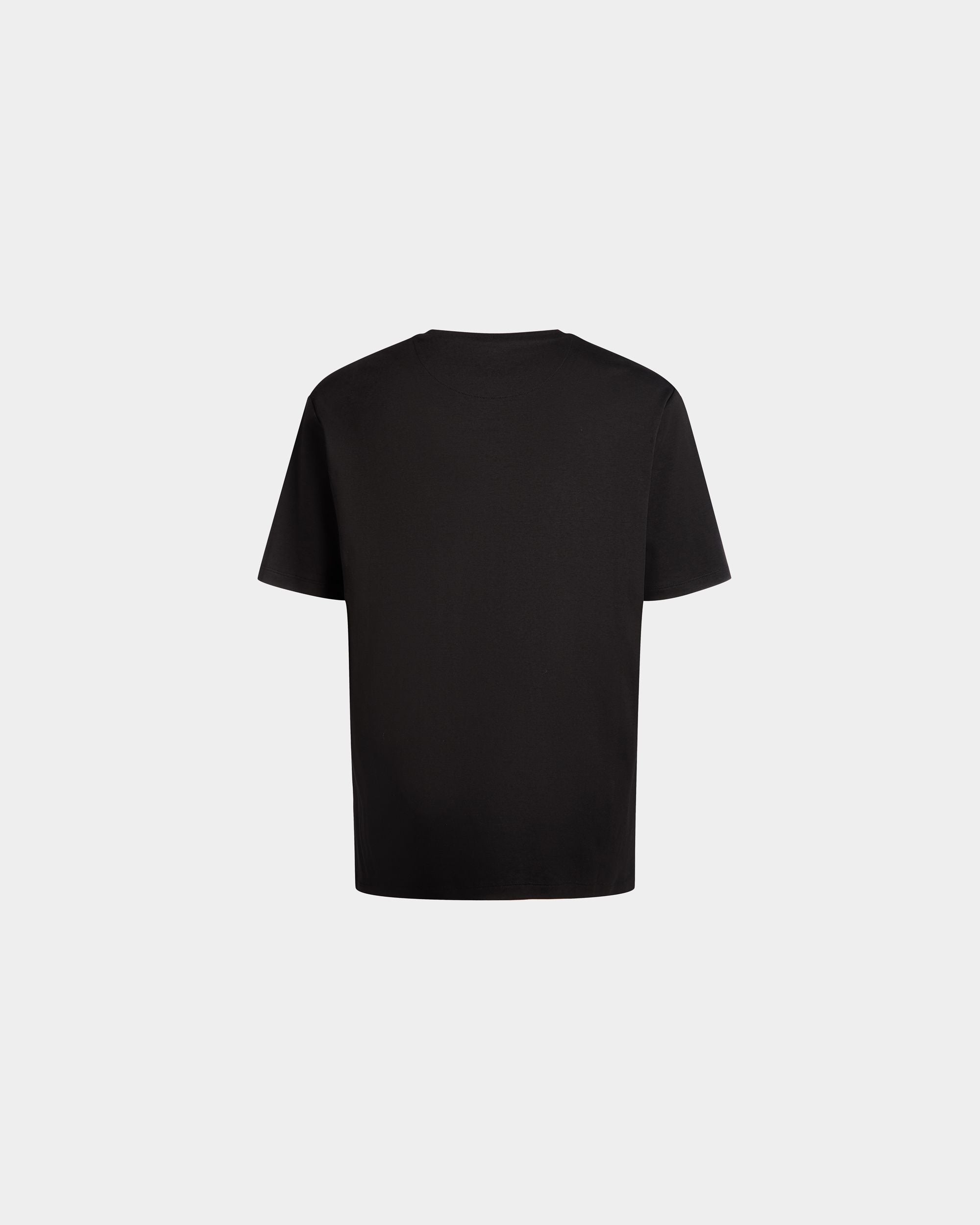 Adrien Brody Travel Collection T-Shirt In Black Cotton - Men's - Bally - 08