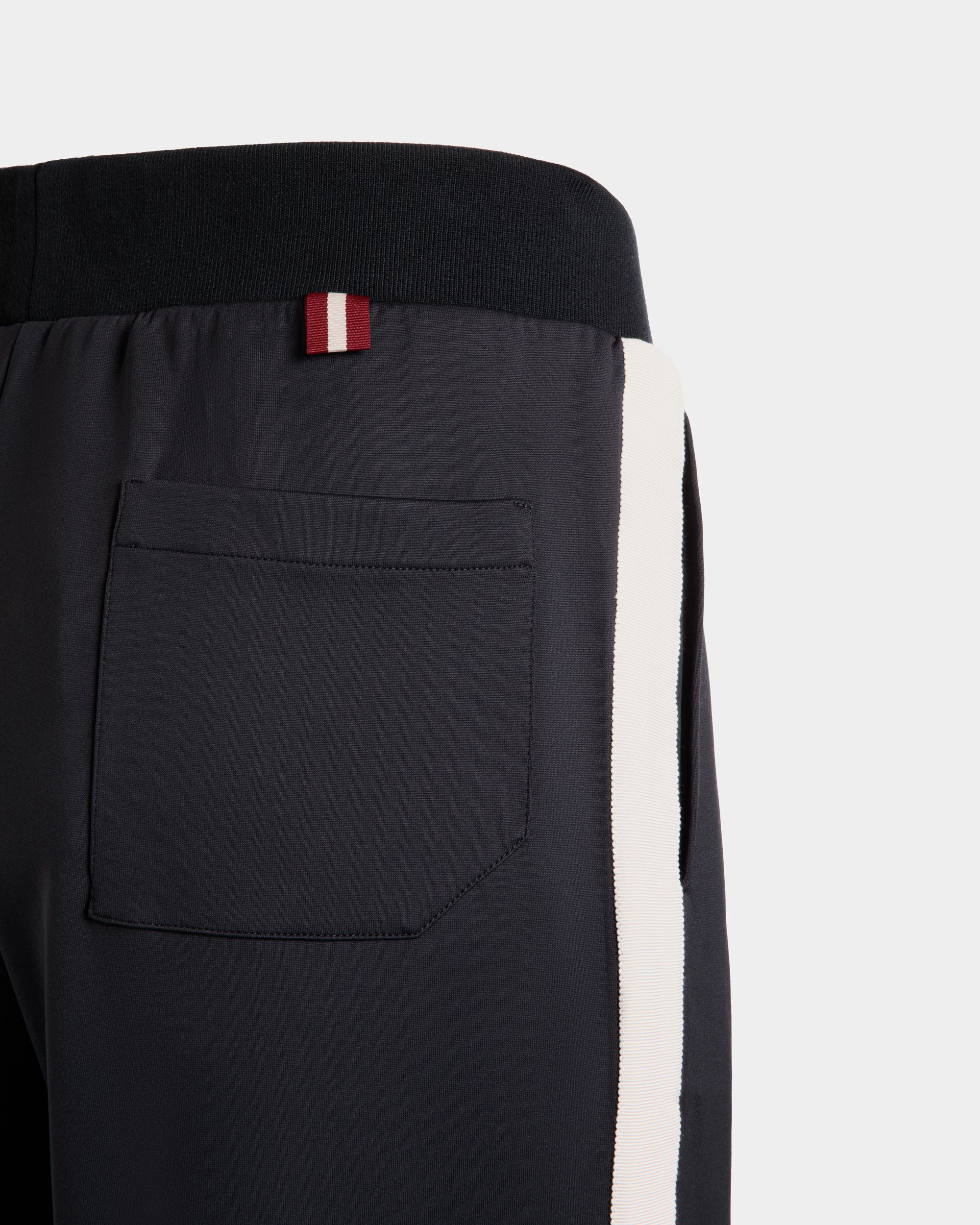 Sweatpants in Navy Blue Cotton Blend - Men's - Bally - 02