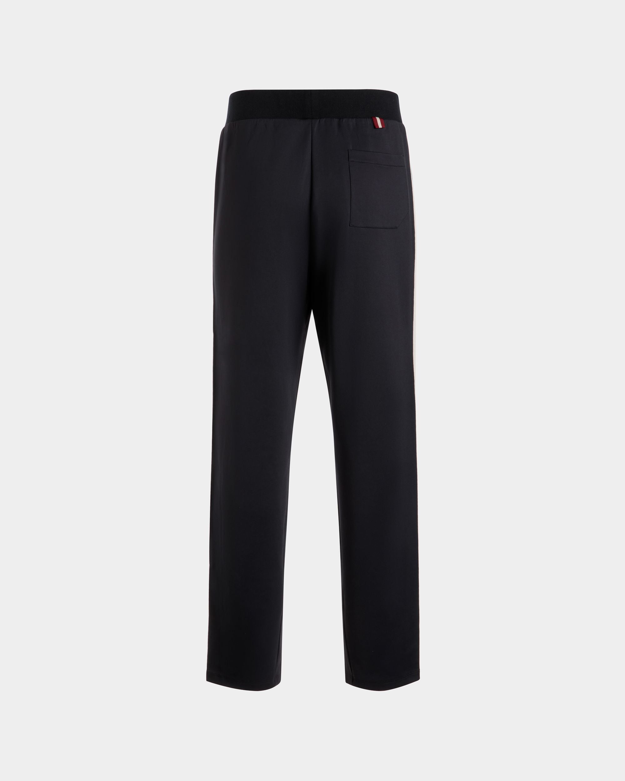 Sweatpants in Navy Blue Cotton Blend - Men's - Bally - 03