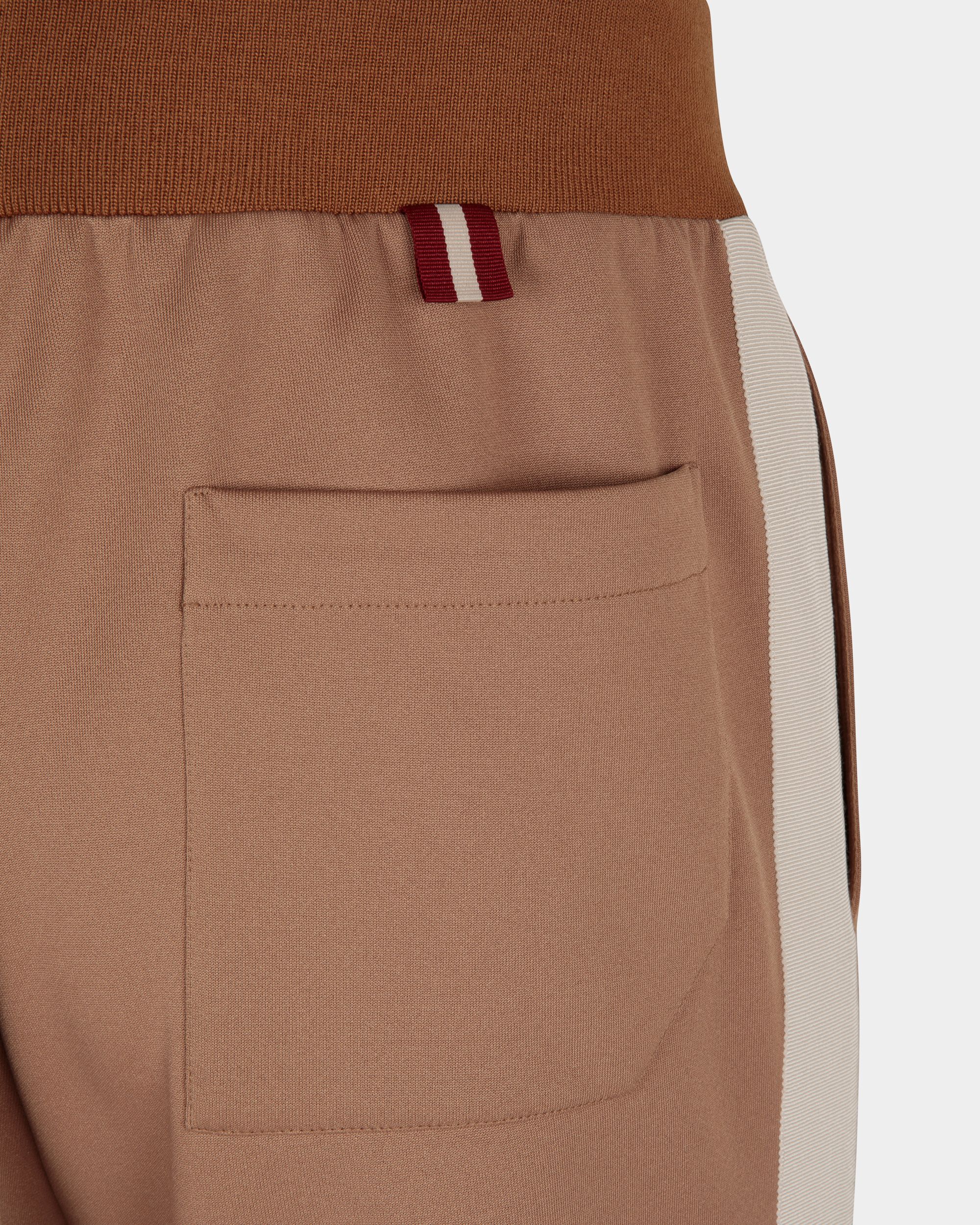 Sweatpants In Light Brown Cotton Blend - Men's - Bally - 02