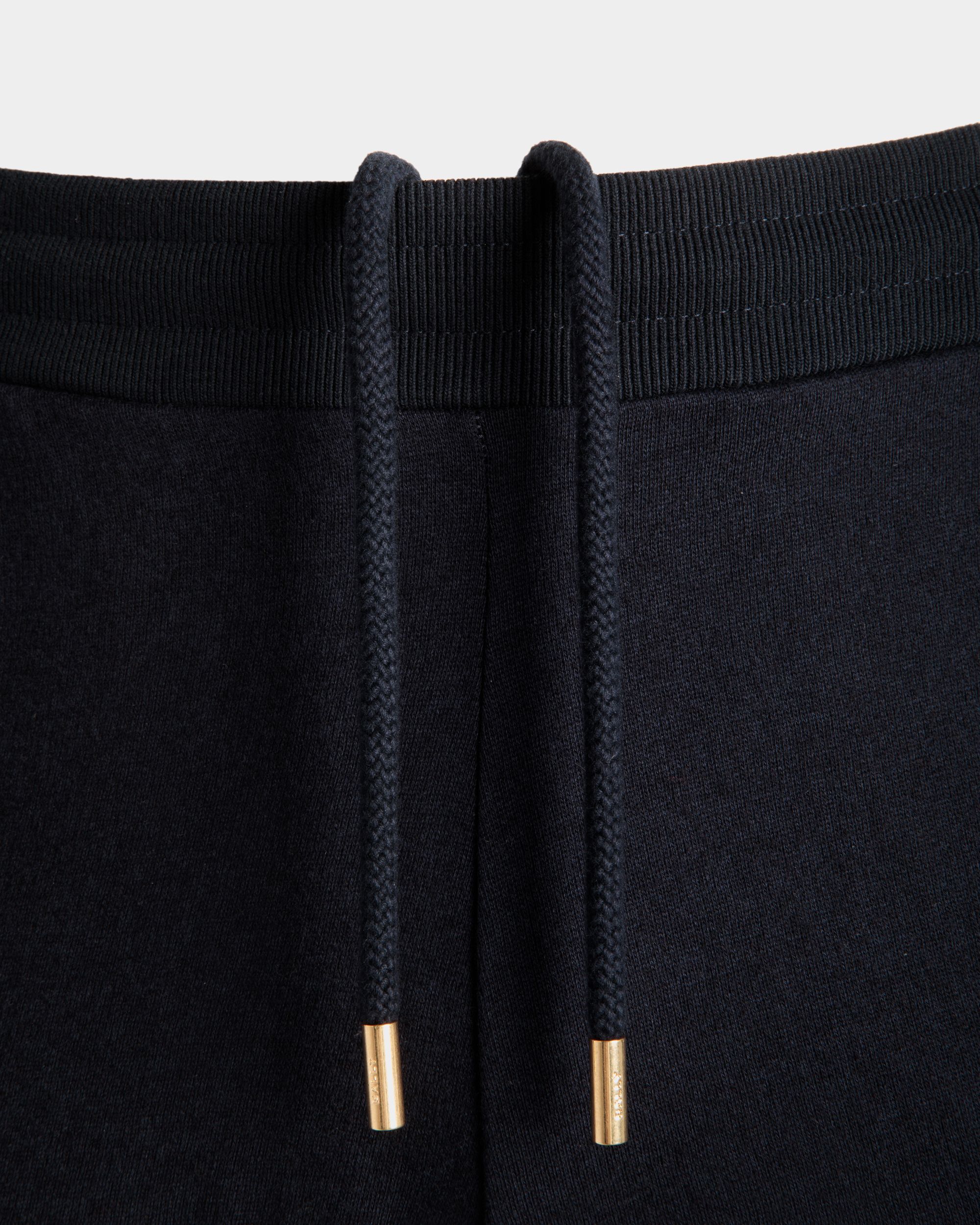 Adrien Brody Travel Collection Sweatpants In Navy Blue Cashmere Blend - Men's - Bally - 05