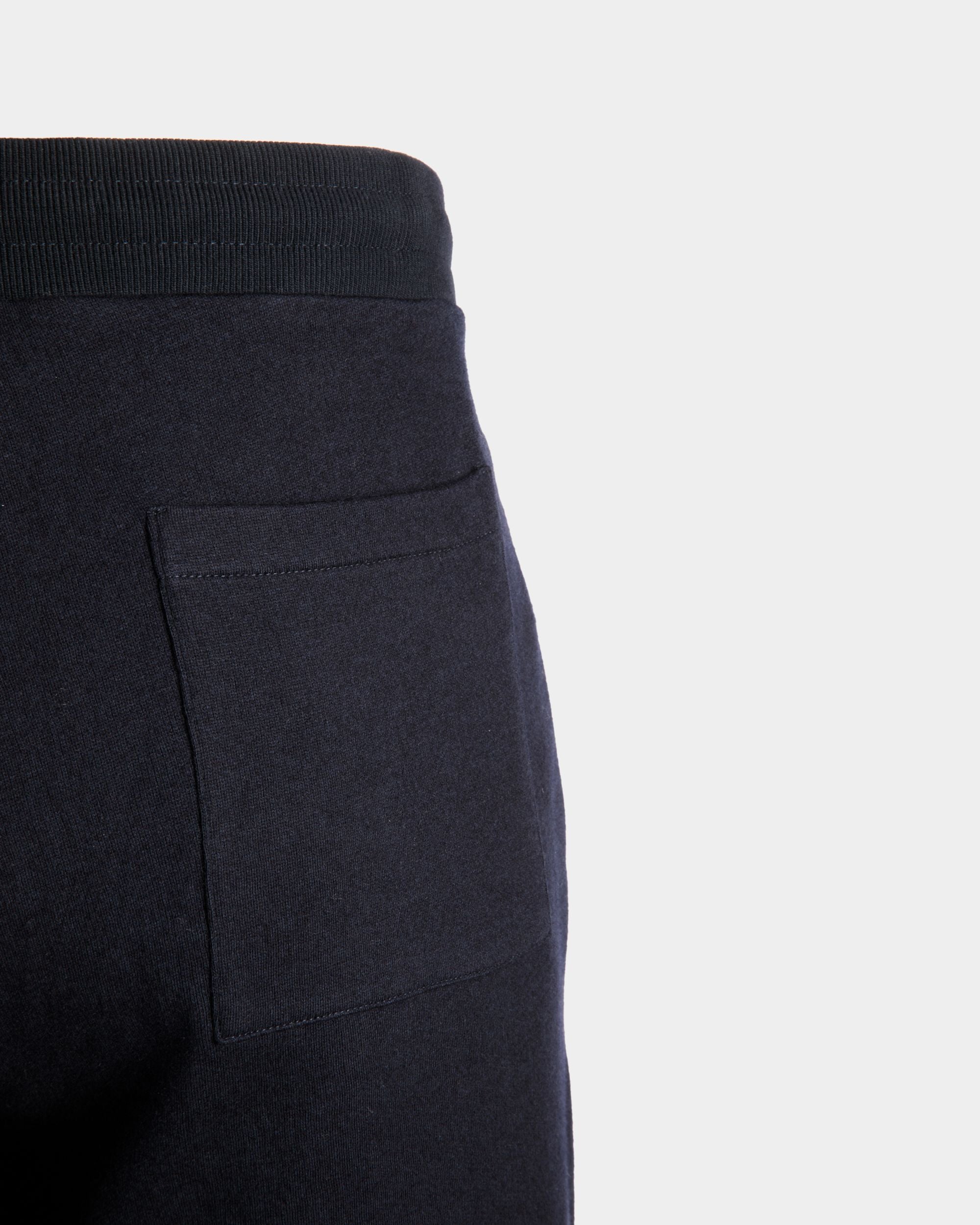 Adrien Brody Travel Collection Sweatpants In Navy Blue Cashmere Blend - Men's - Bally - 06