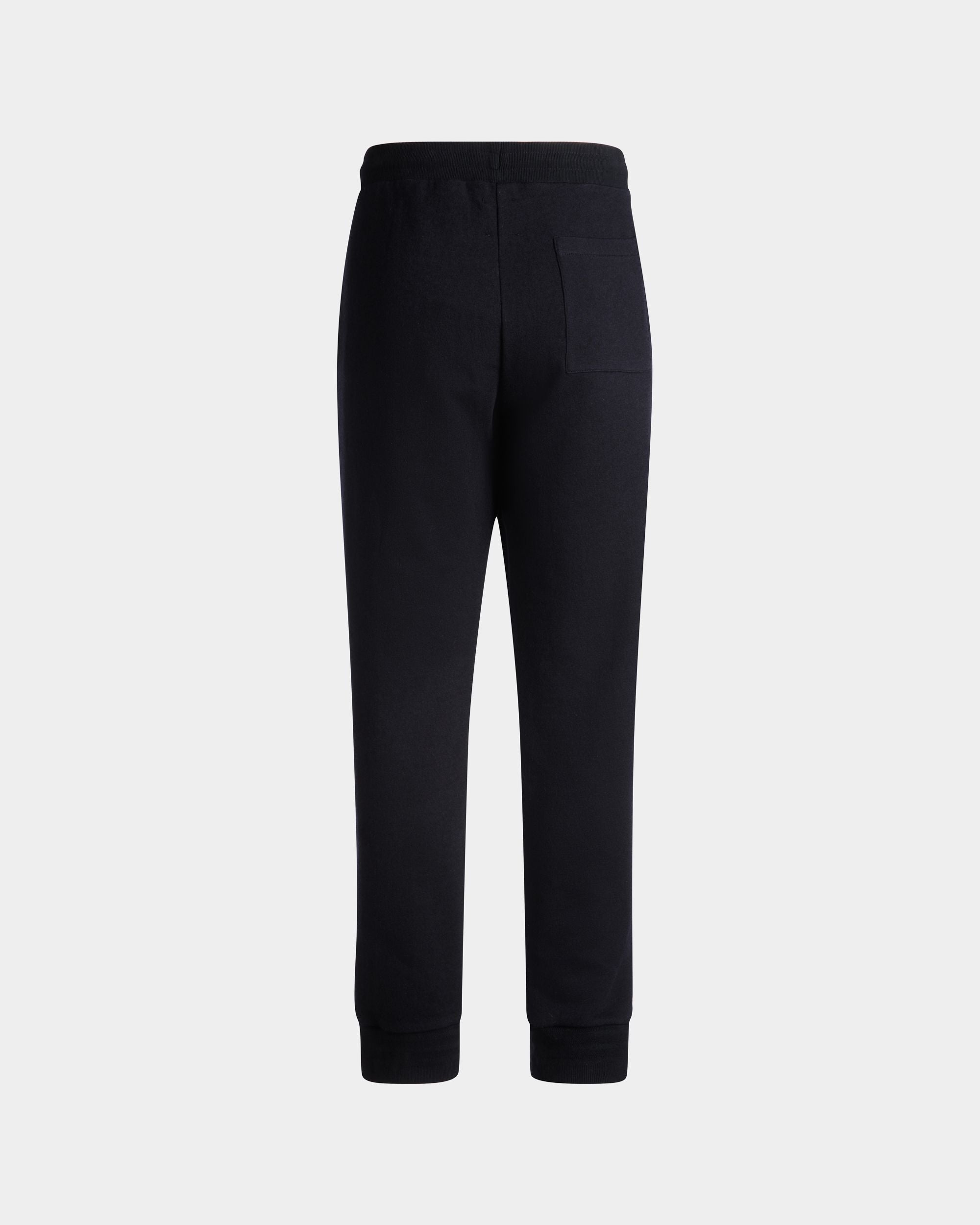 Adrien Brody Travel Collection Sweatpants In Navy Blue Cashmere Blend - Men's - Bally - 09