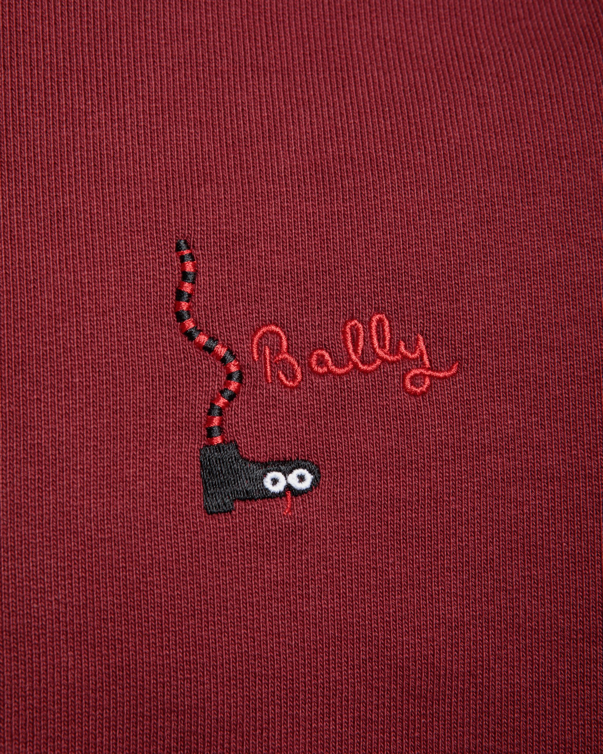 Hoodie in Sirah Cotton - Men's - Bally - 04