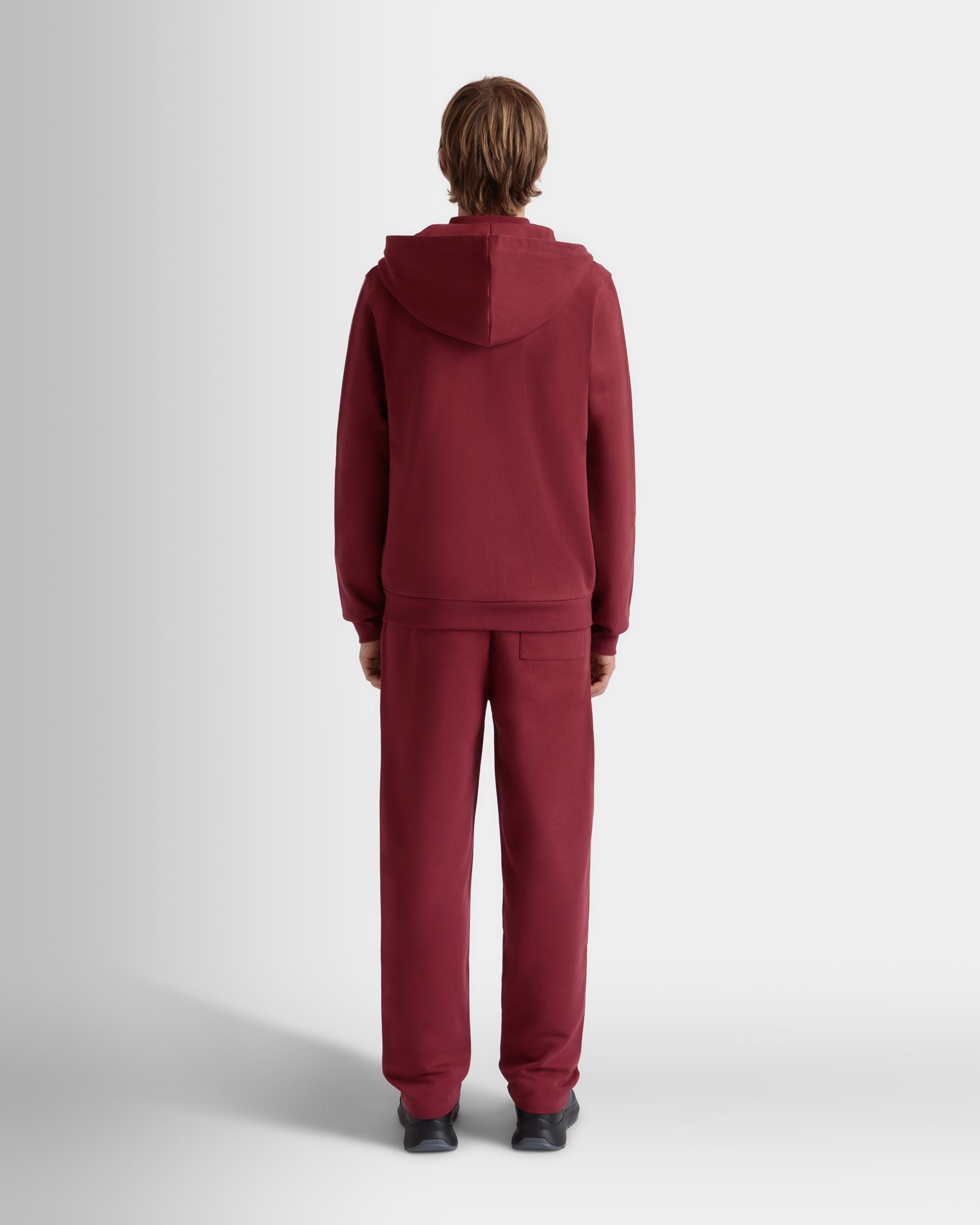 Hoodie in Sirah Cotton - Men's - Bally - 06