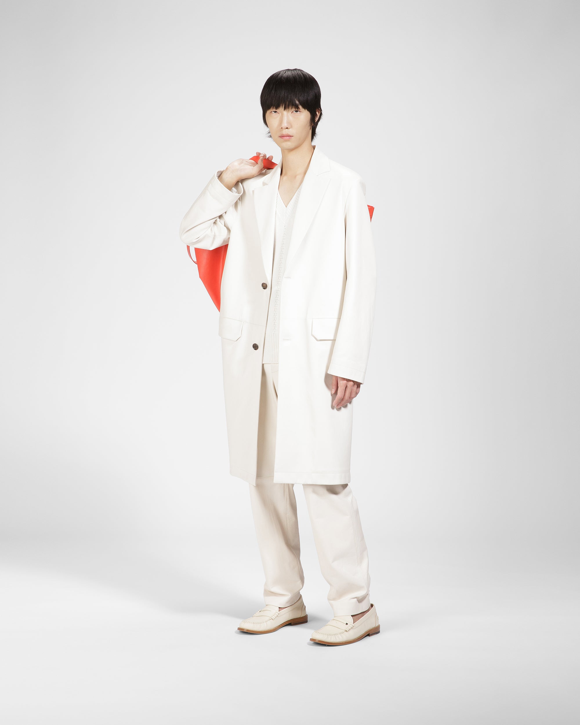 Wool Sweater In Bone - Men's - Bally - 05