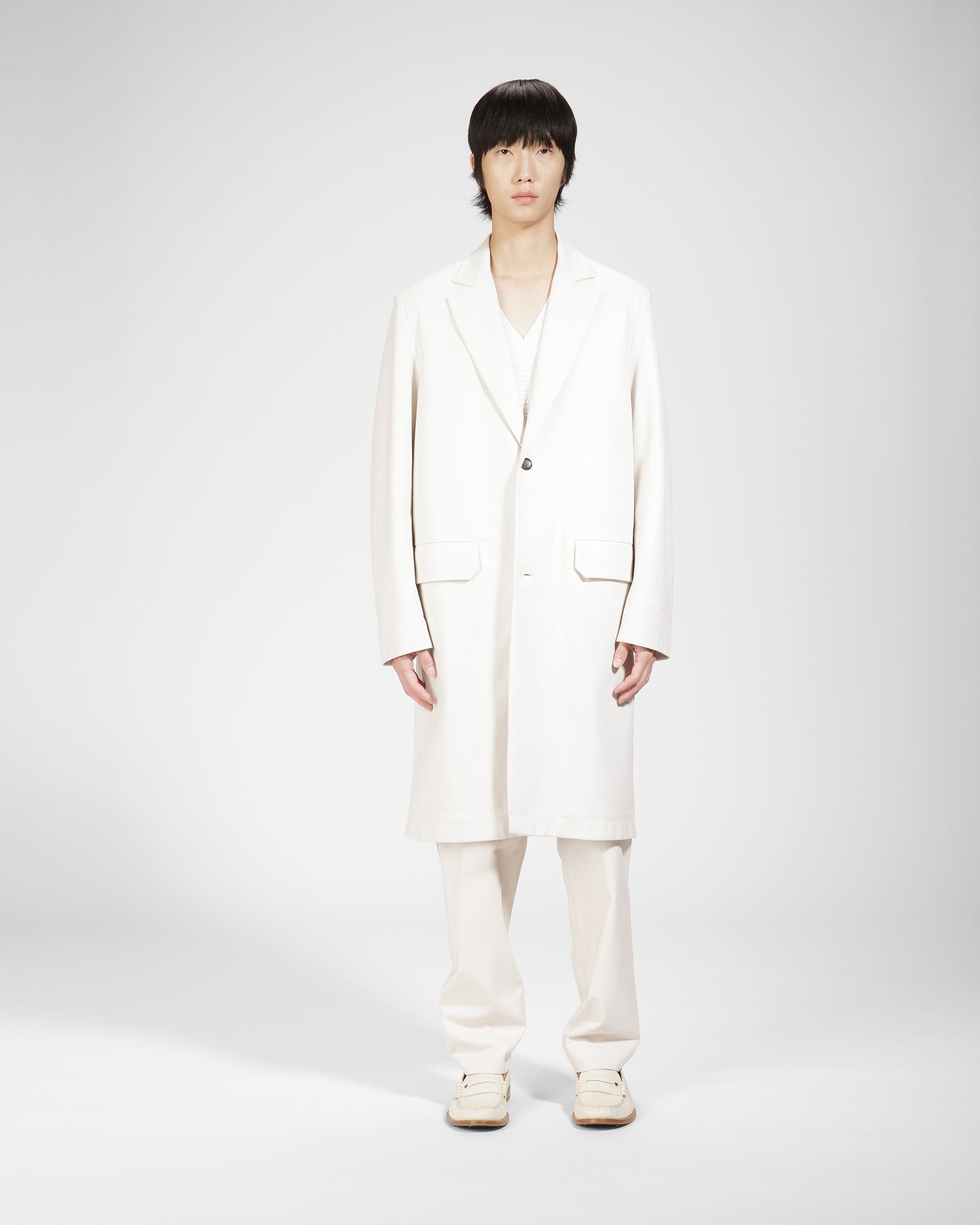 Wool Sweater In Bone - Men's - Bally - 06