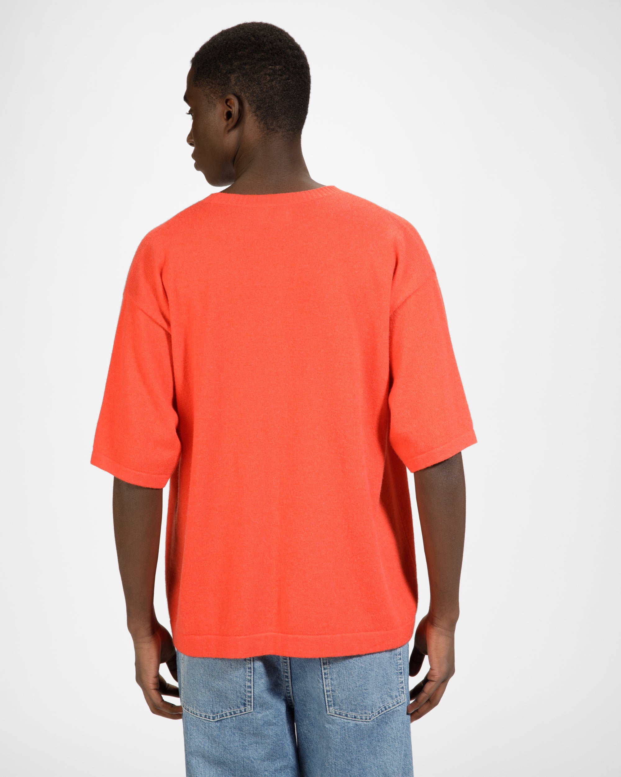Cashmere Knitted T-Shirt - Men's - Bally - 02