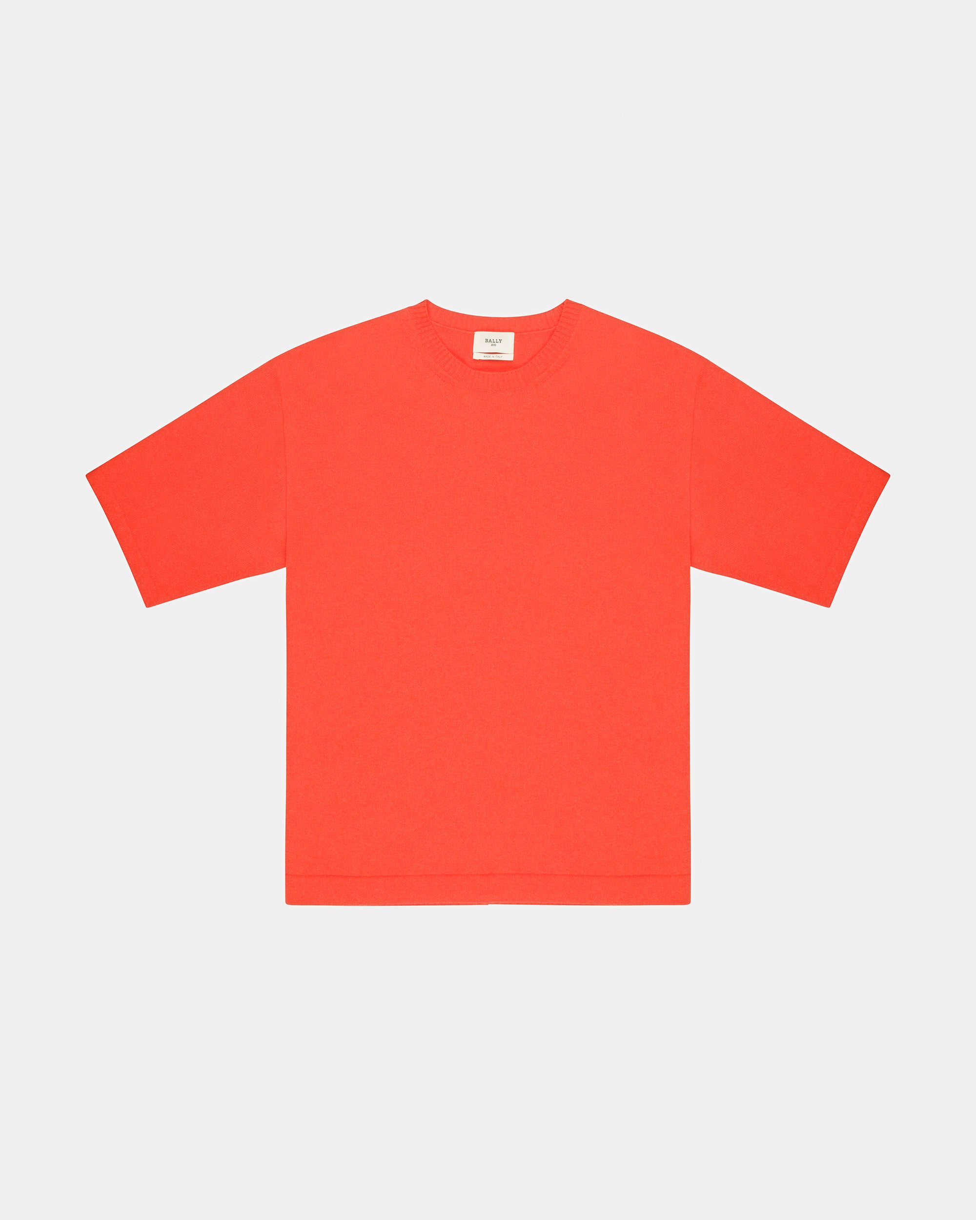 Cashmere Knitted T-Shirt - Men's - Bally - 05