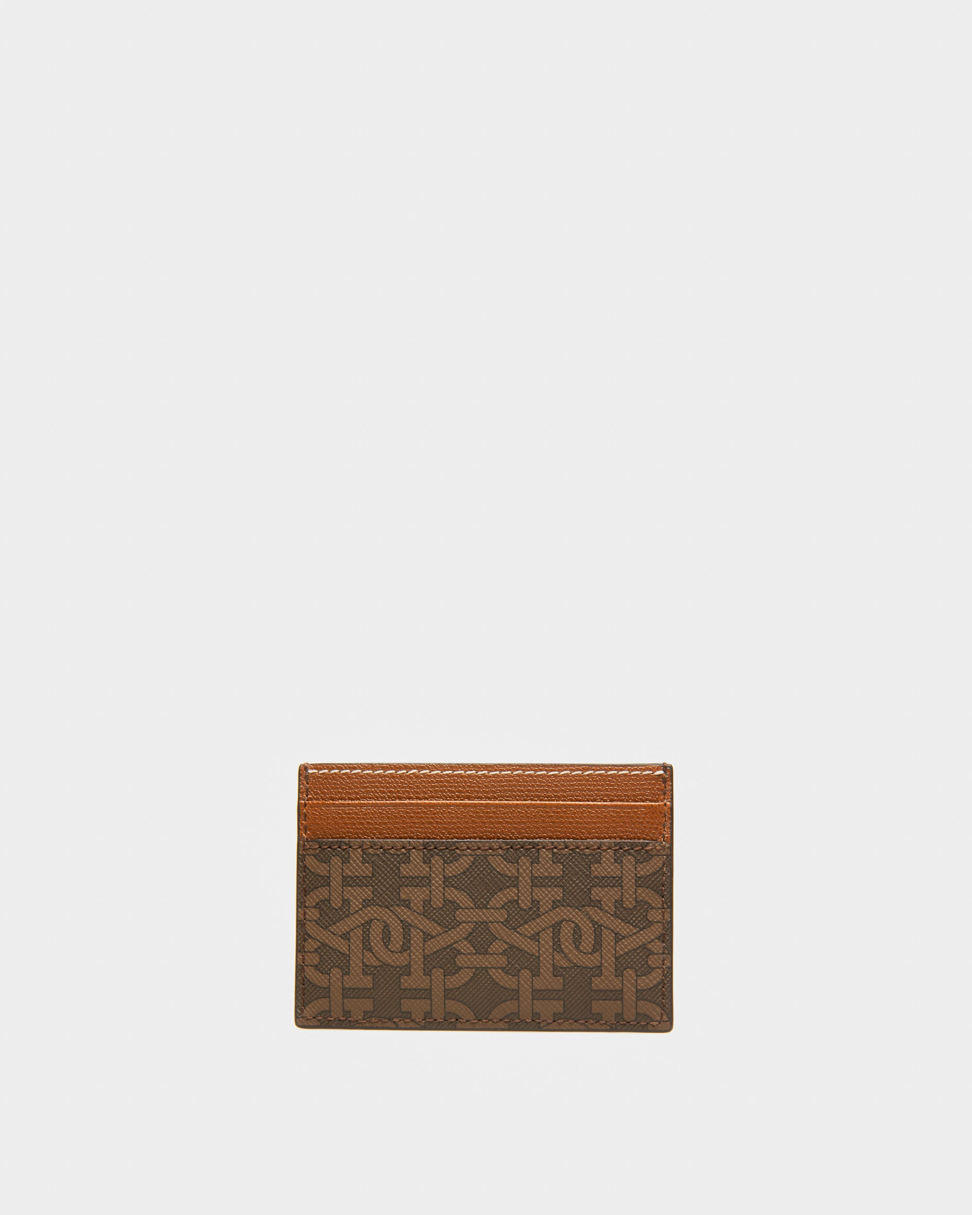 Bhar Tpu Card Holder In Brown - Men's - Bally - 02