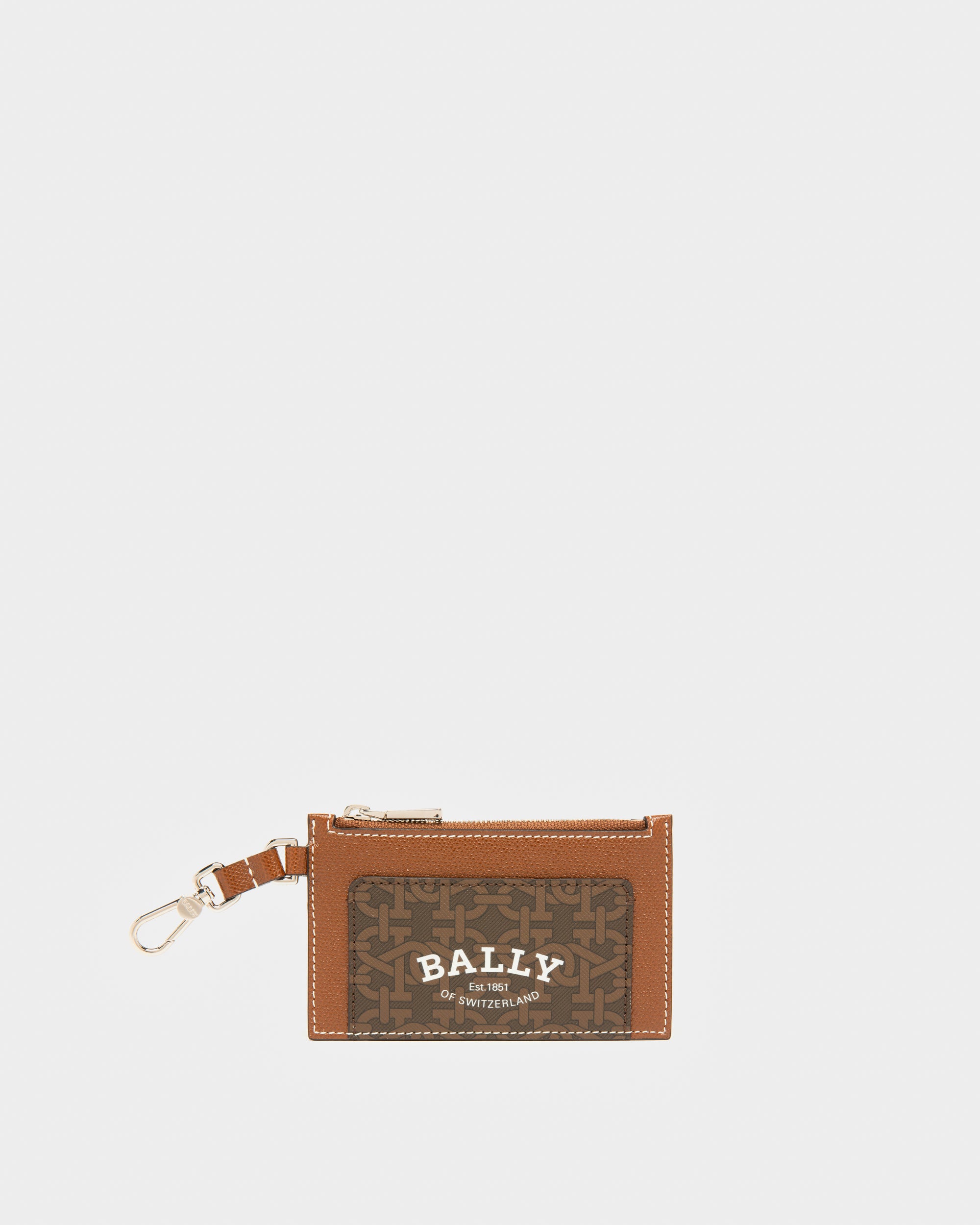 Babeel Tpu Card Holder In Brown - Men's - Bally - 01