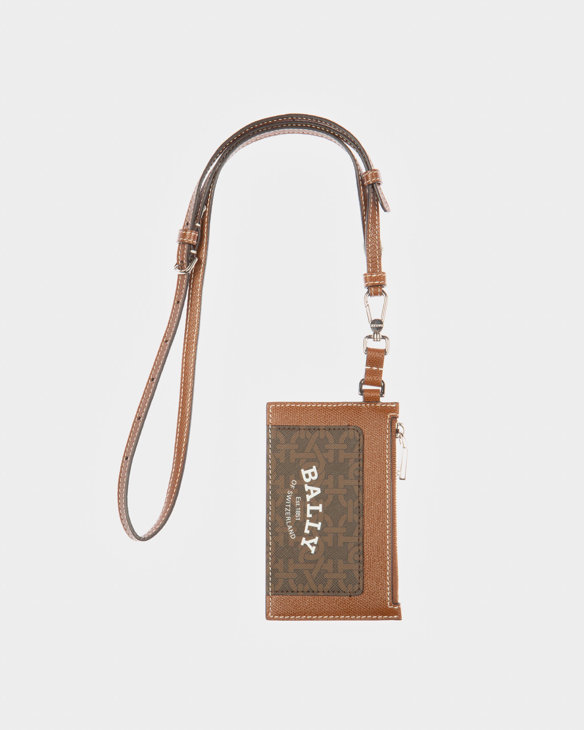 Babeel Tpu Card Holder In Brown - Men's - Bally - 05