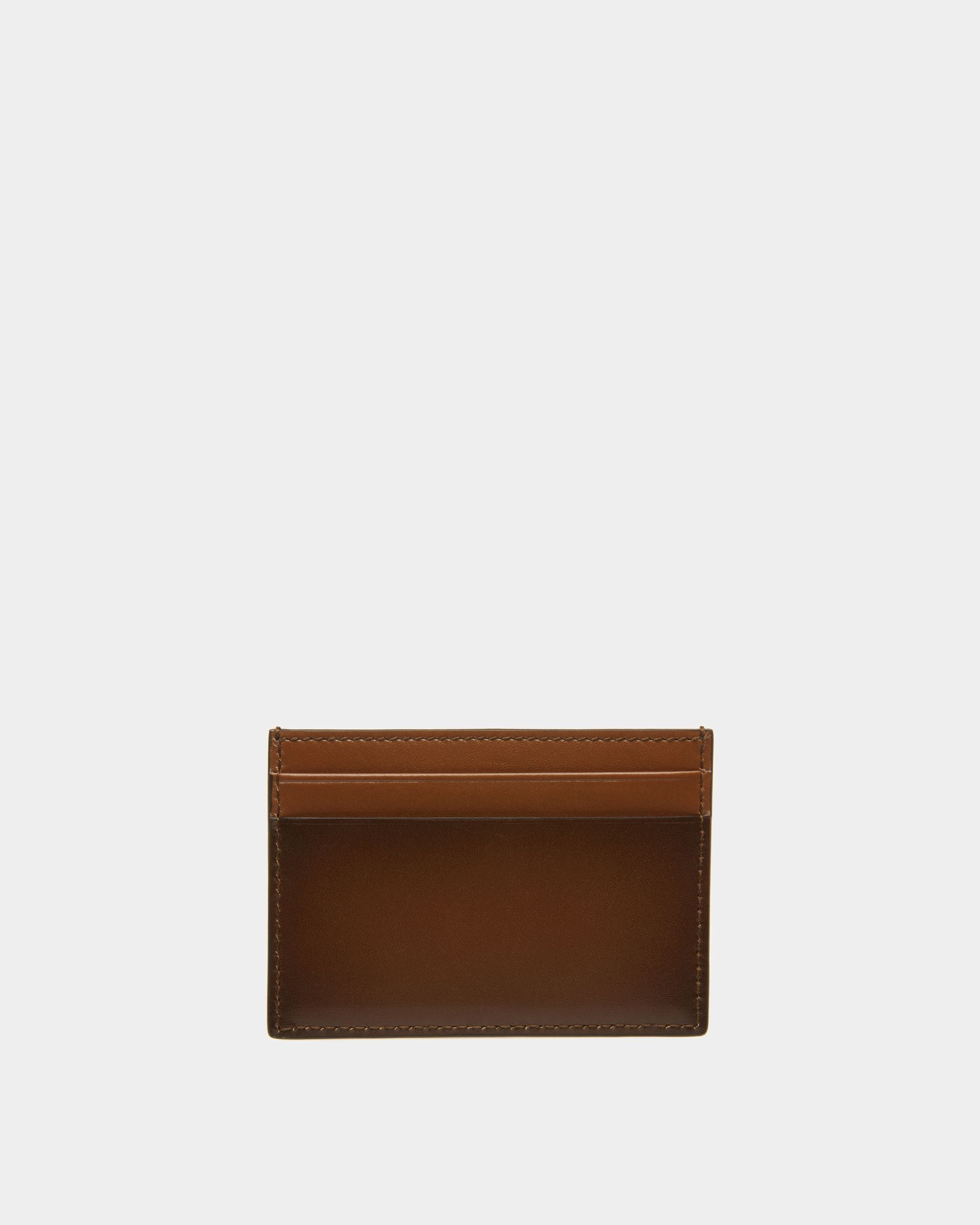 Speciale Card Holder In Brown Leather - Men's - Bally - 02