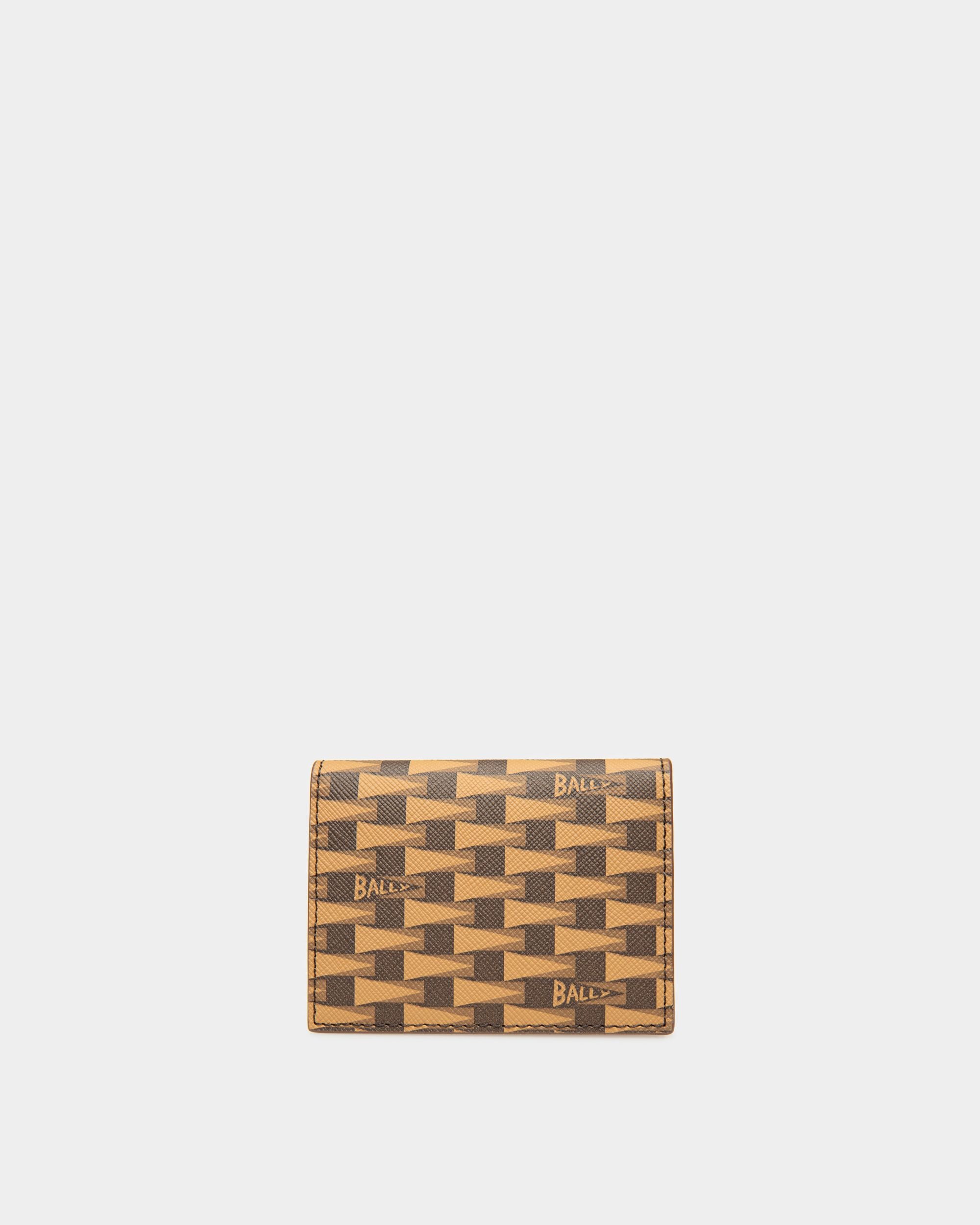 Pennant Card Holder In Desert TPU - Men's - Bally - 01