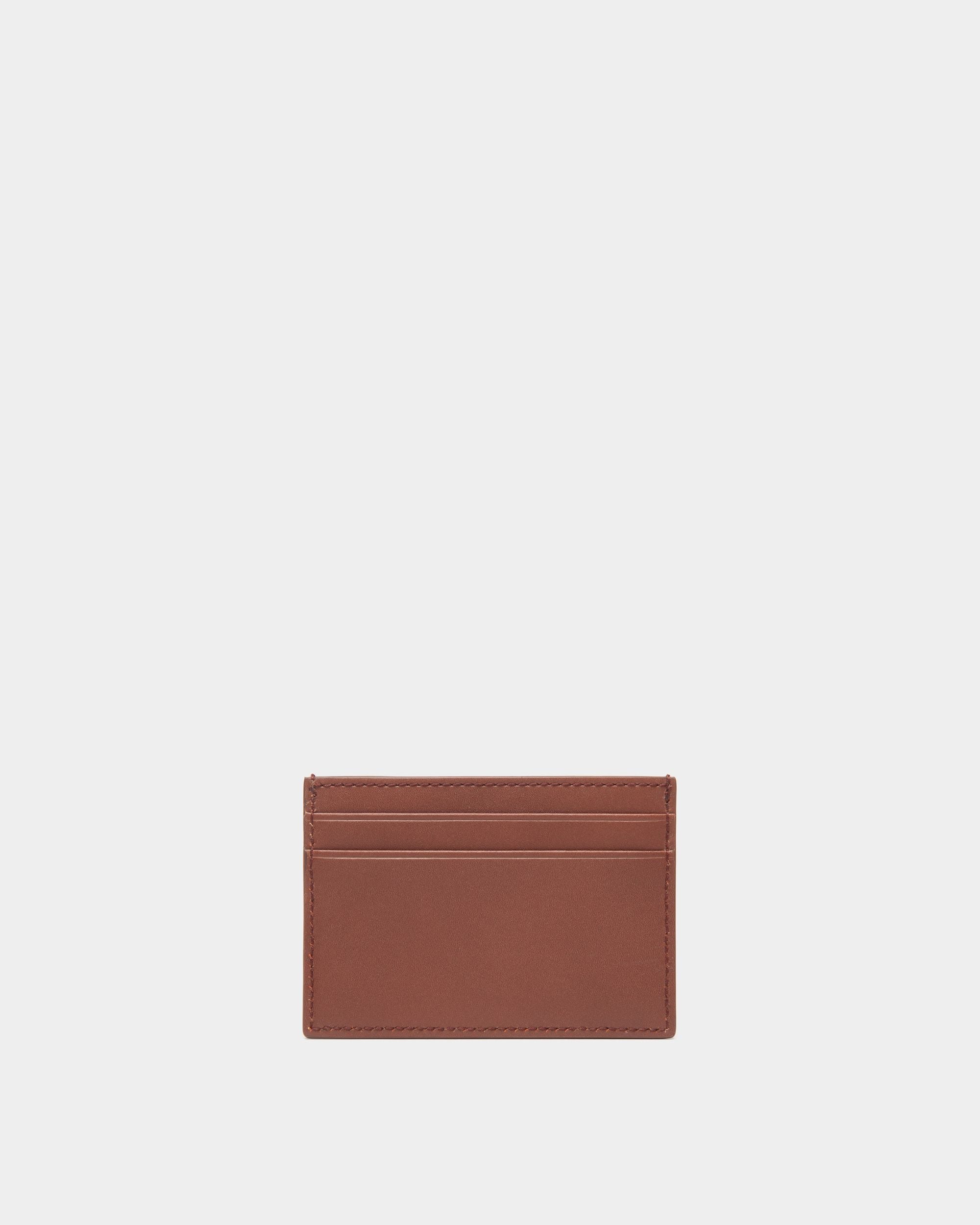 Beckett Card Holder In Brown Leather - Men's - Bally - 02