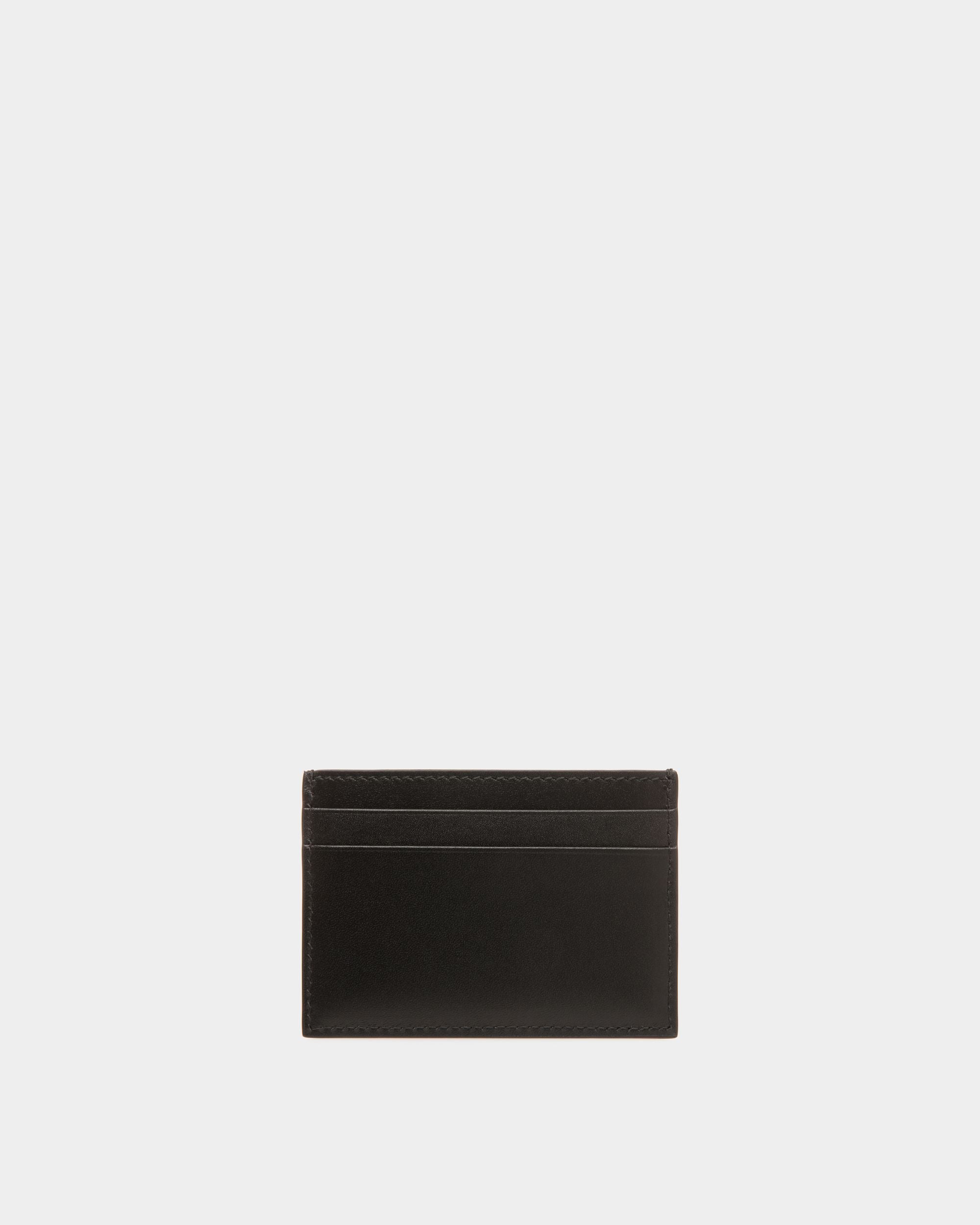 Beckett Card Holder in Black Leather - Men's - Bally - 02