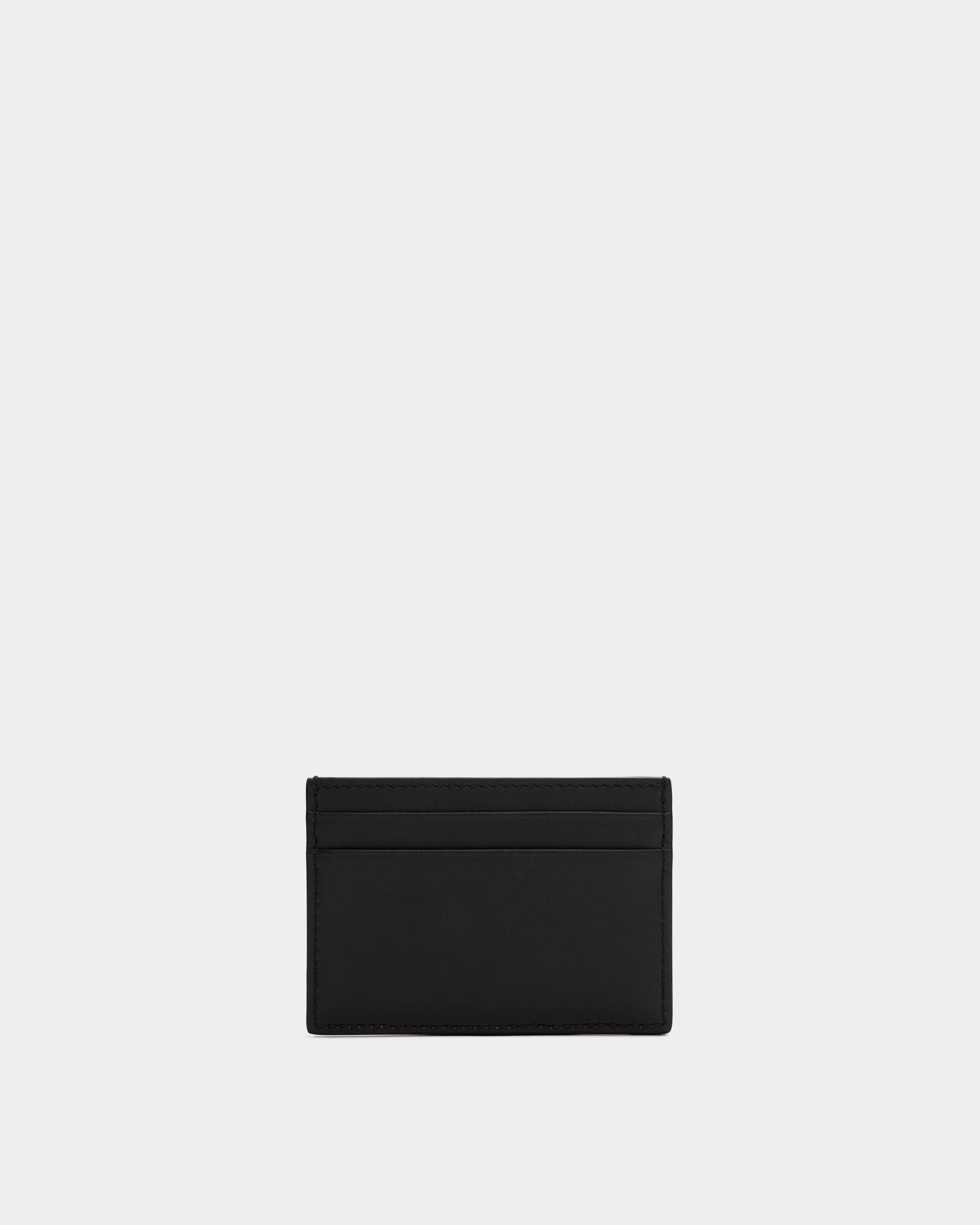 Beckett Card Holder in Black Leather - Men's - Bally - 02