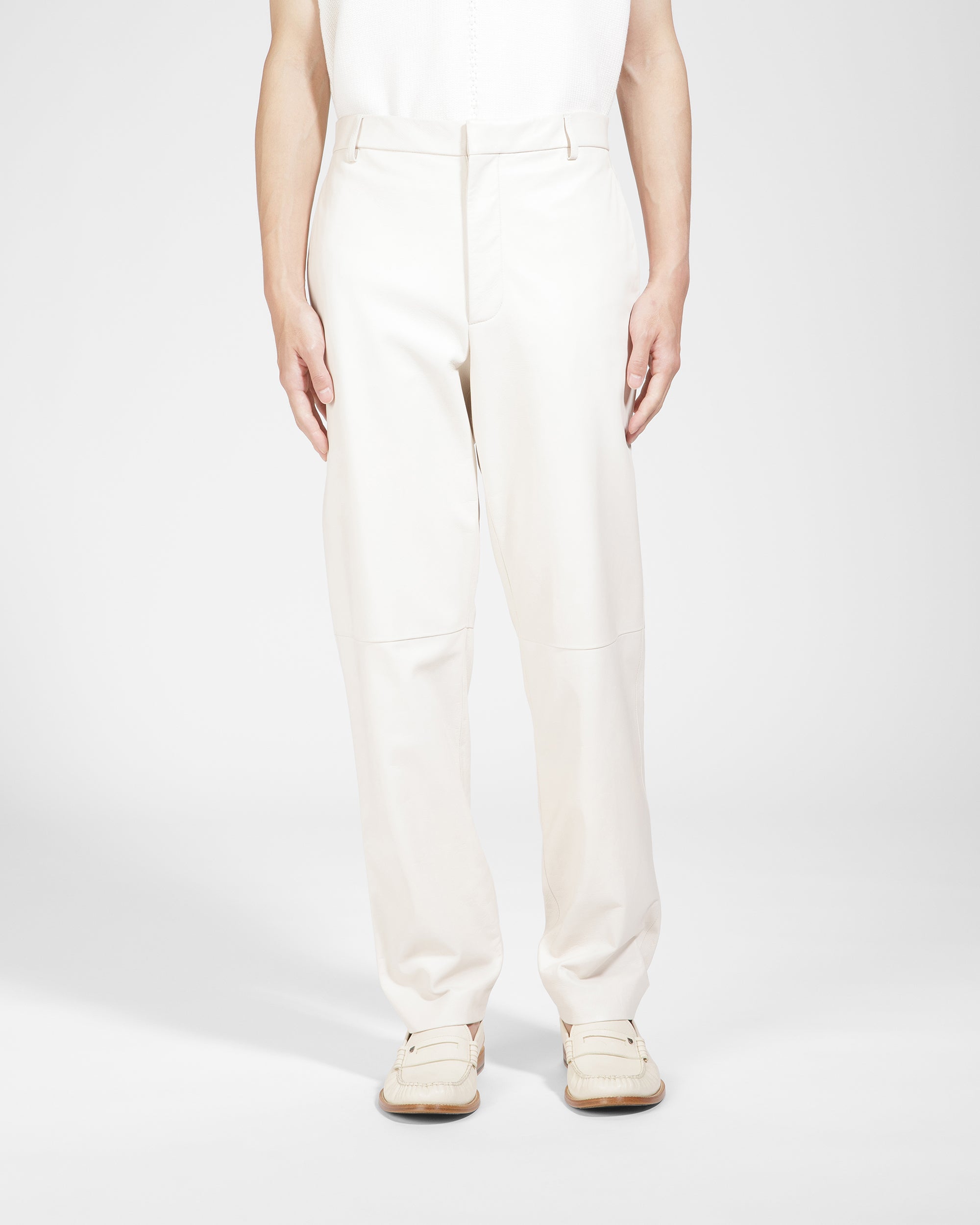 Leather Trousers - Men's - Bally - 02