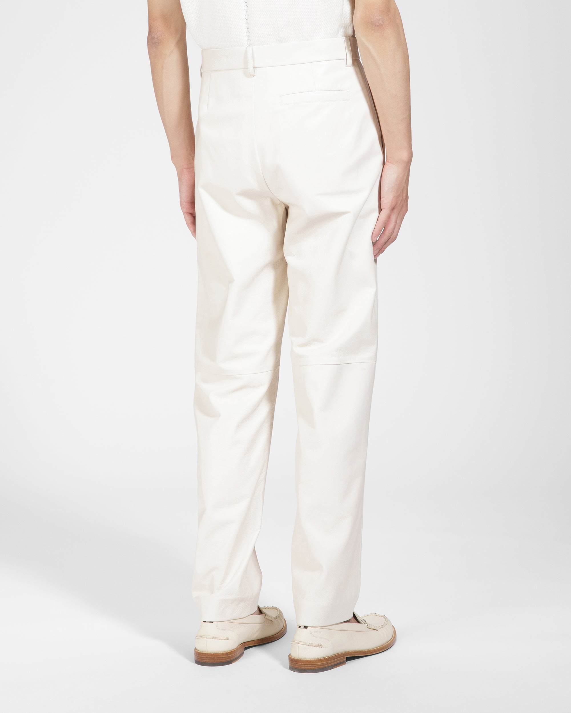 Leather Trousers - Men's - Bally - 03