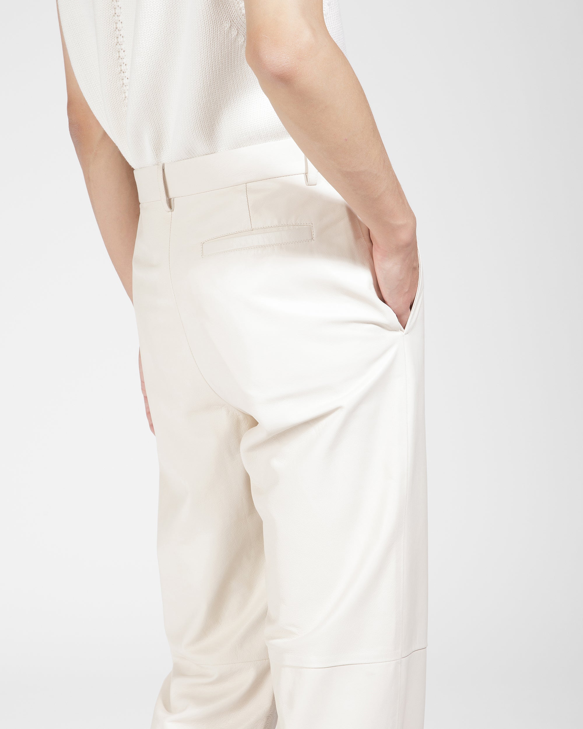 Leather Trousers - Men's - Bally - 04