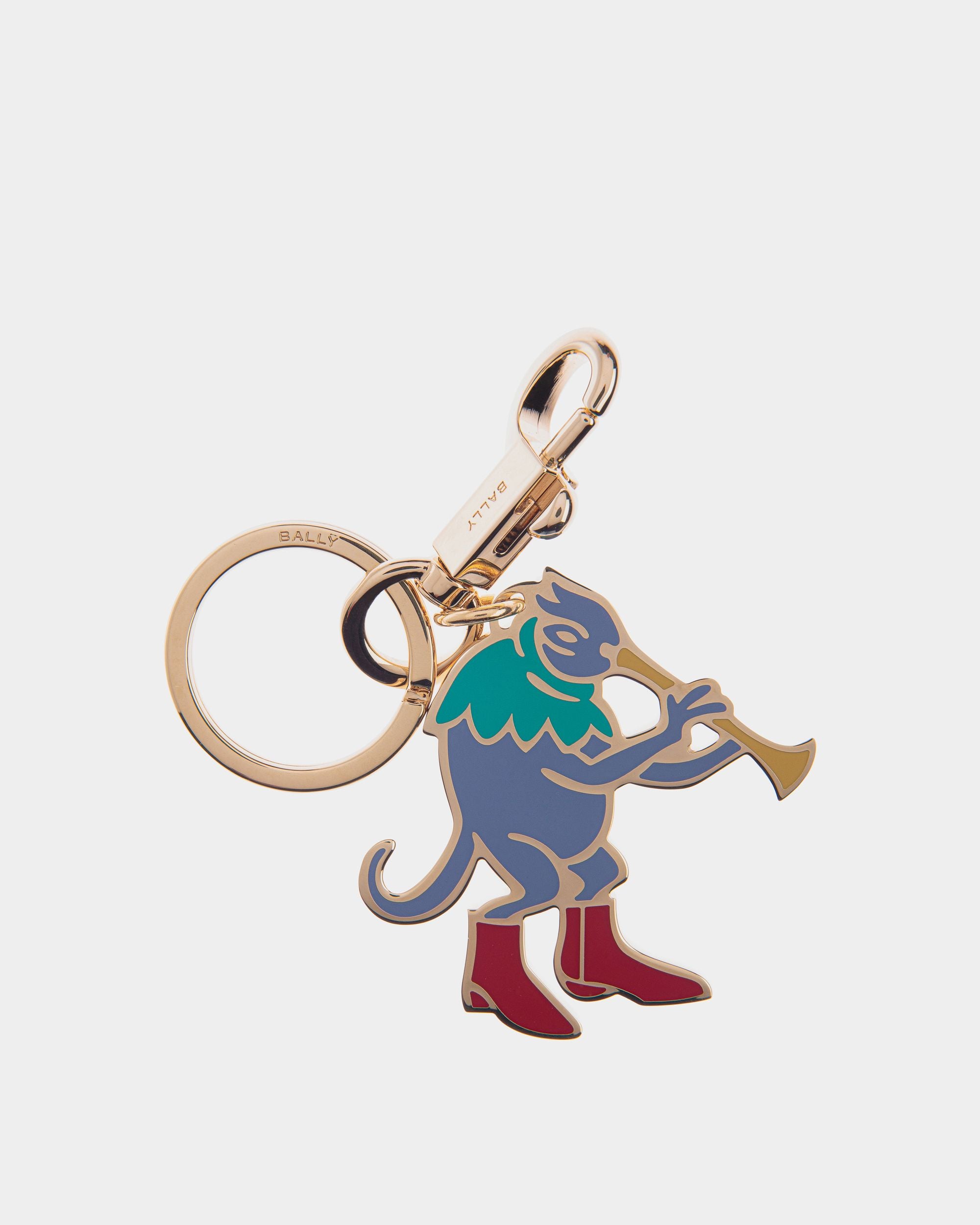 Beckett Keyring in Multicolor Metal - Men's - Bally - 01