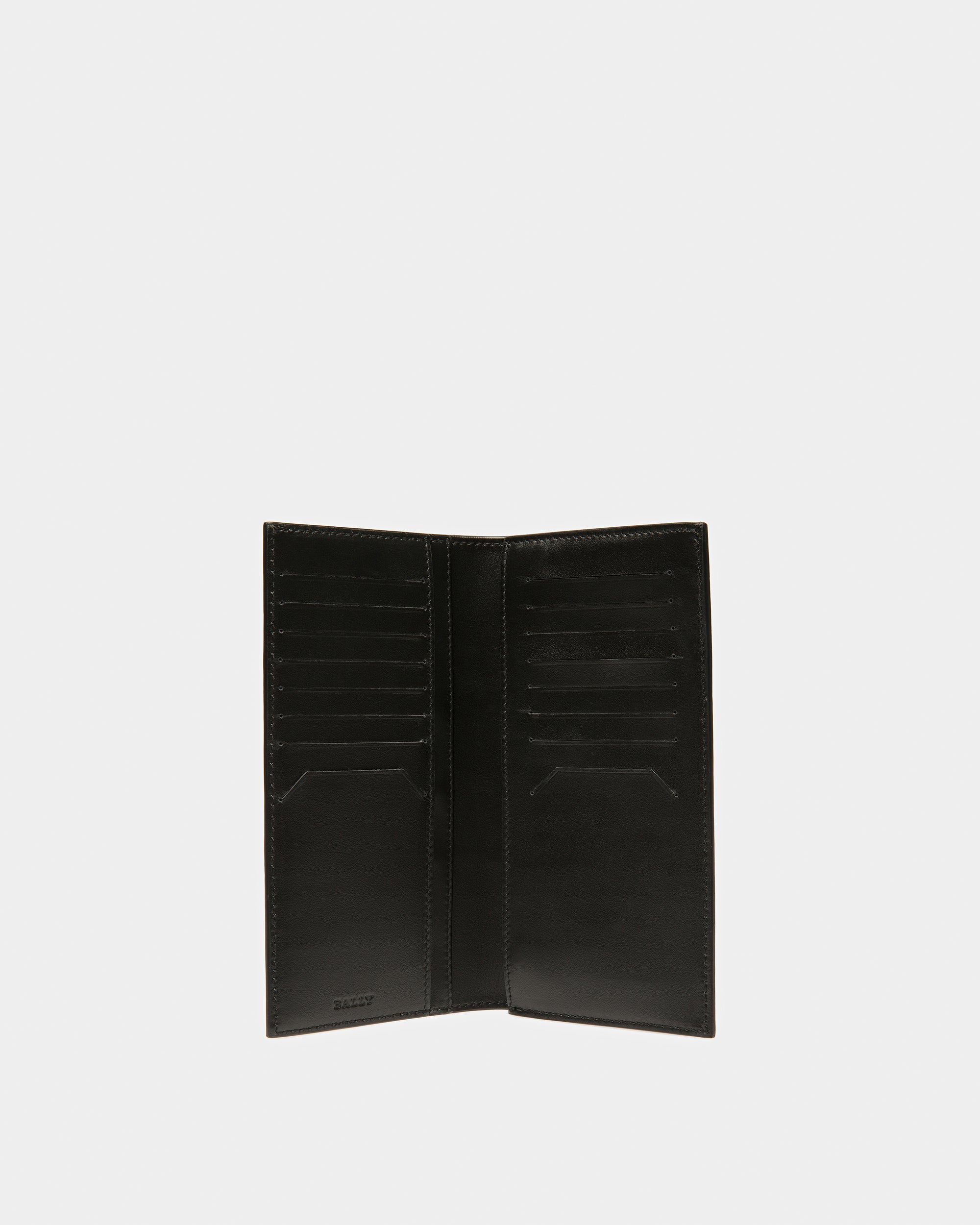 Bhod Continental Wallet In Black & Green - Men's - Bally - 03
